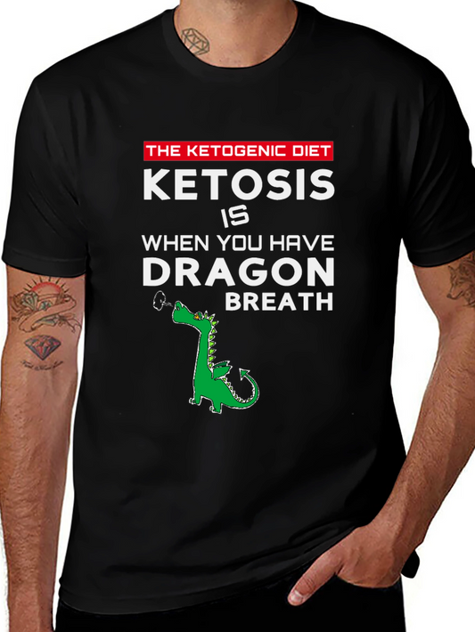 Ketogenic Diet Dragon Breath T-Shirt