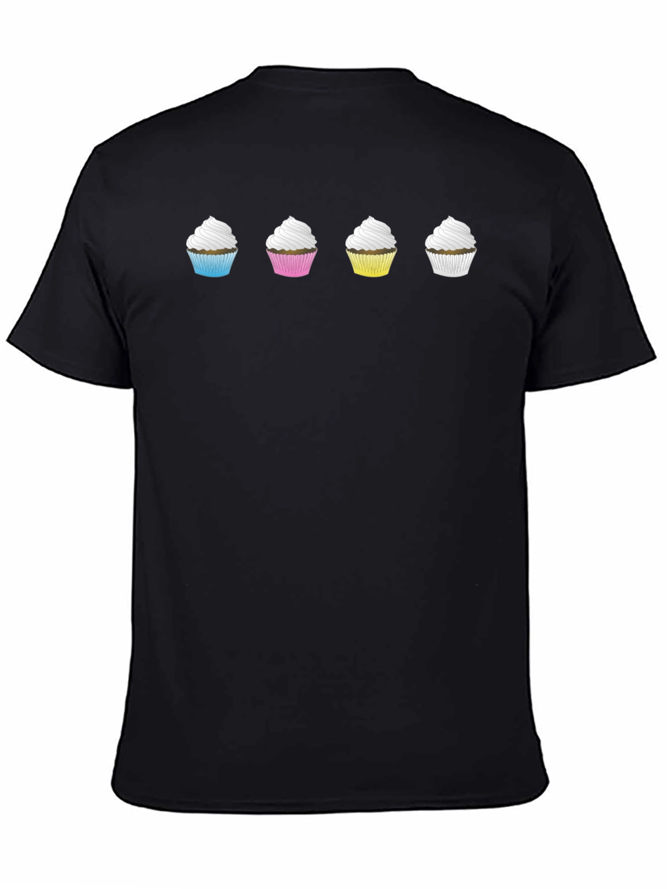 Cupcake Row Graphic T-Shirt