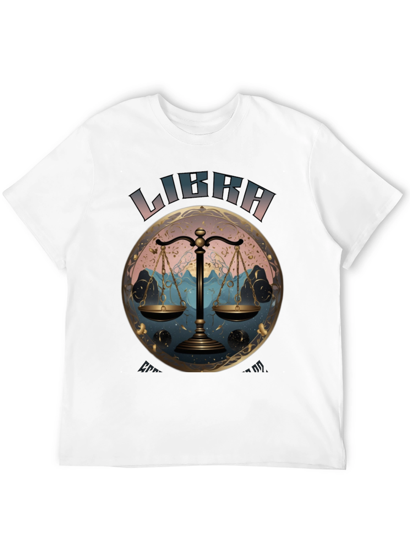 Libra Zodiac T-Shirt - Stylish Astrology Tee