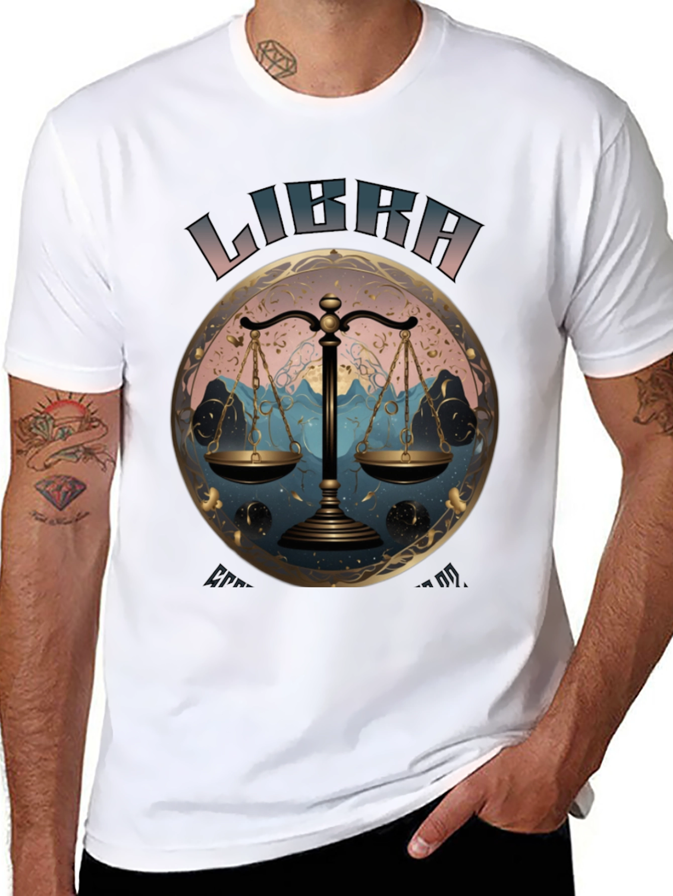 Libra Zodiac T-Shirt - Stylish Astrology Tee