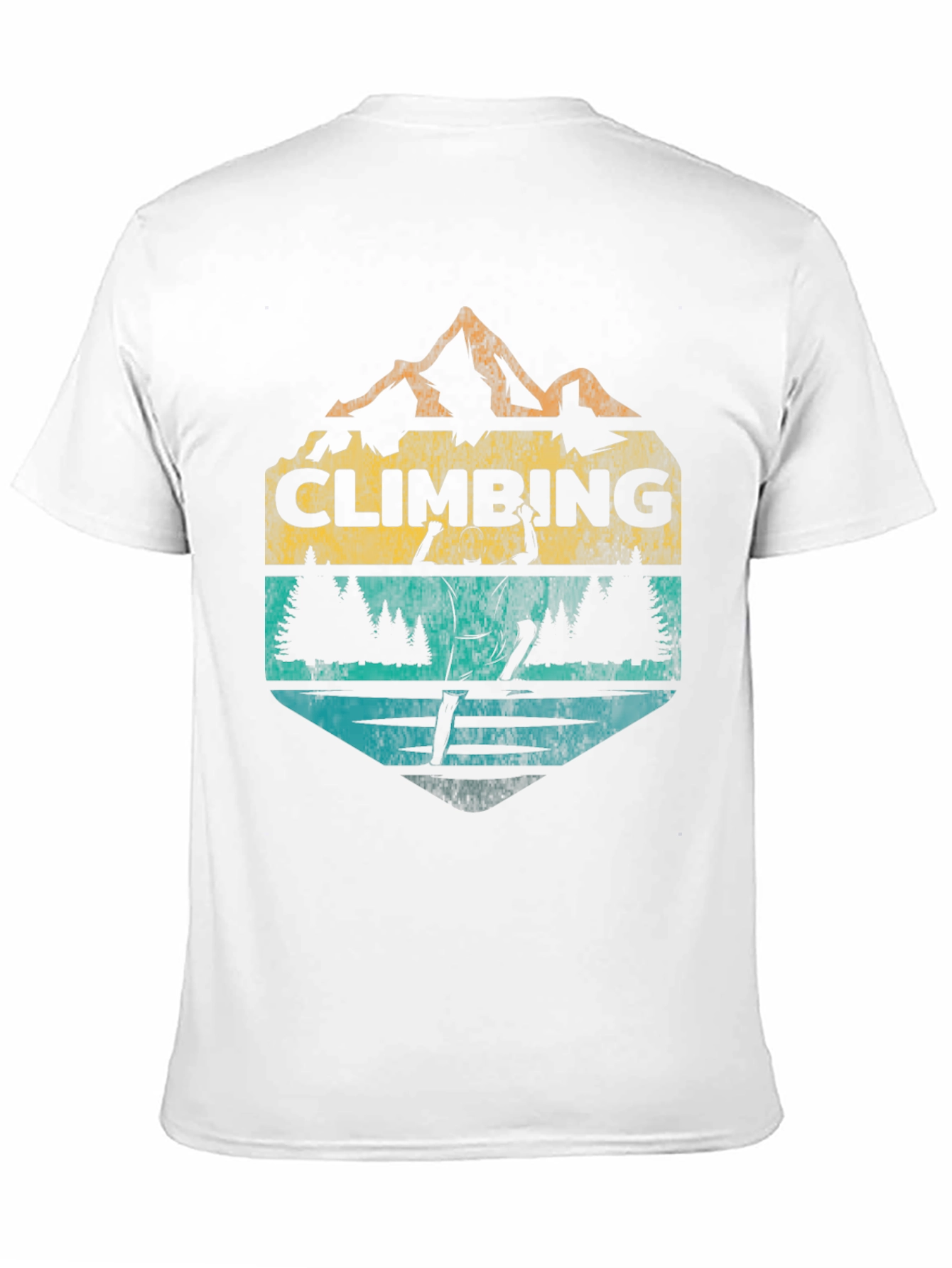 Climbing Graphic T-Shirt - Mountain Adventure Tee