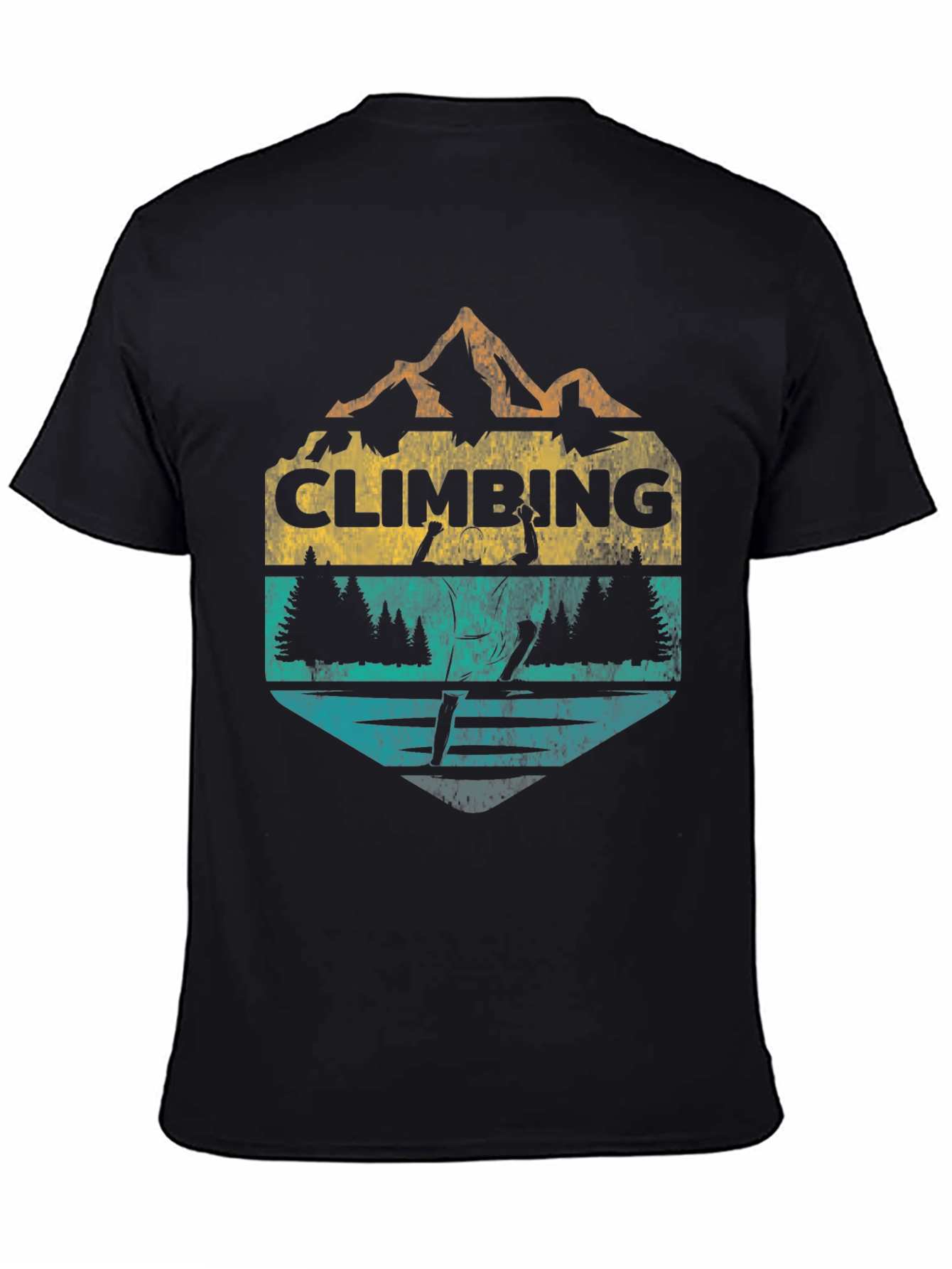 Climbing Graphic T-Shirt - Mountain Adventure Tee