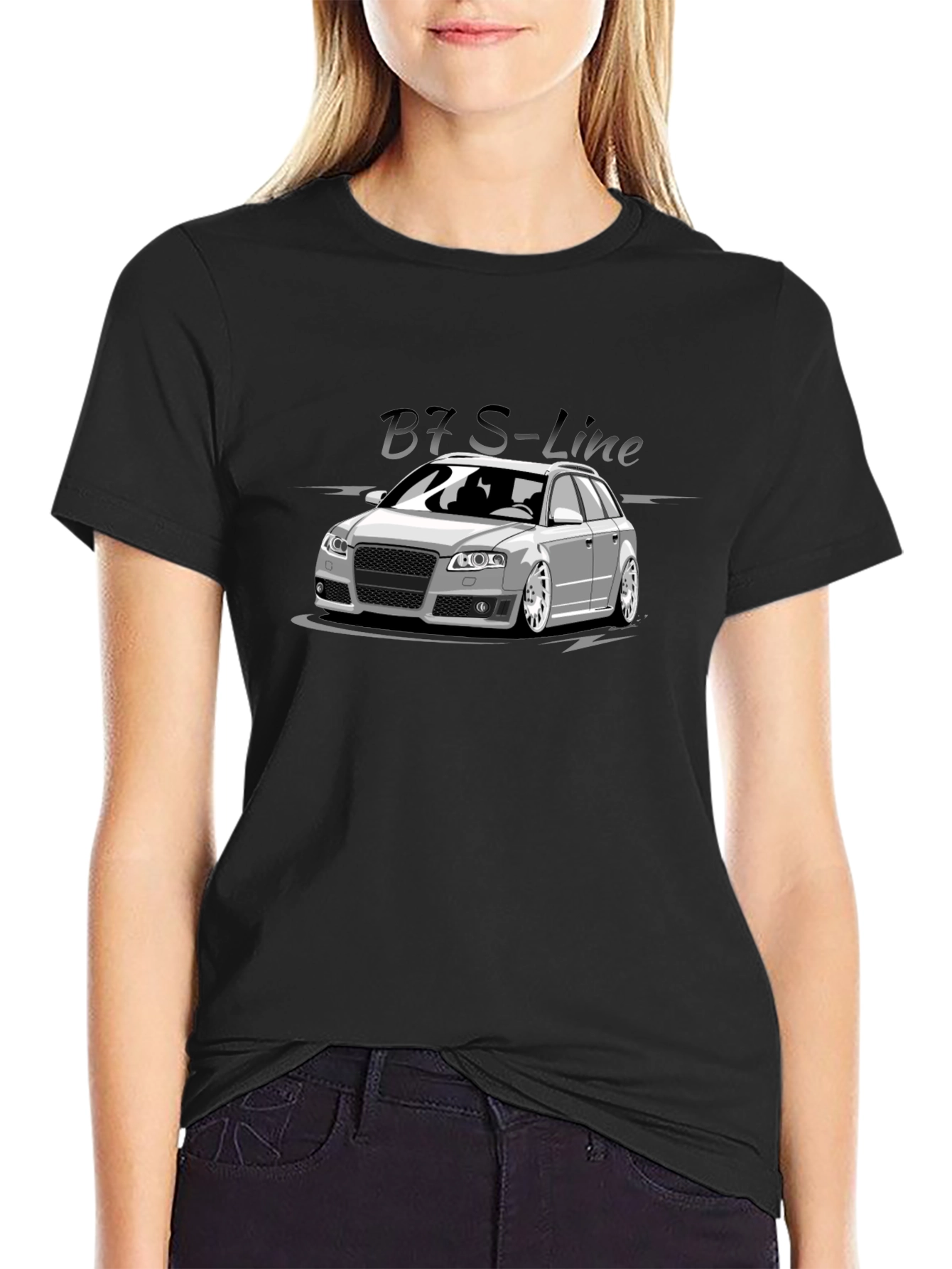B7 S-Line Car Graphic T-Shirt