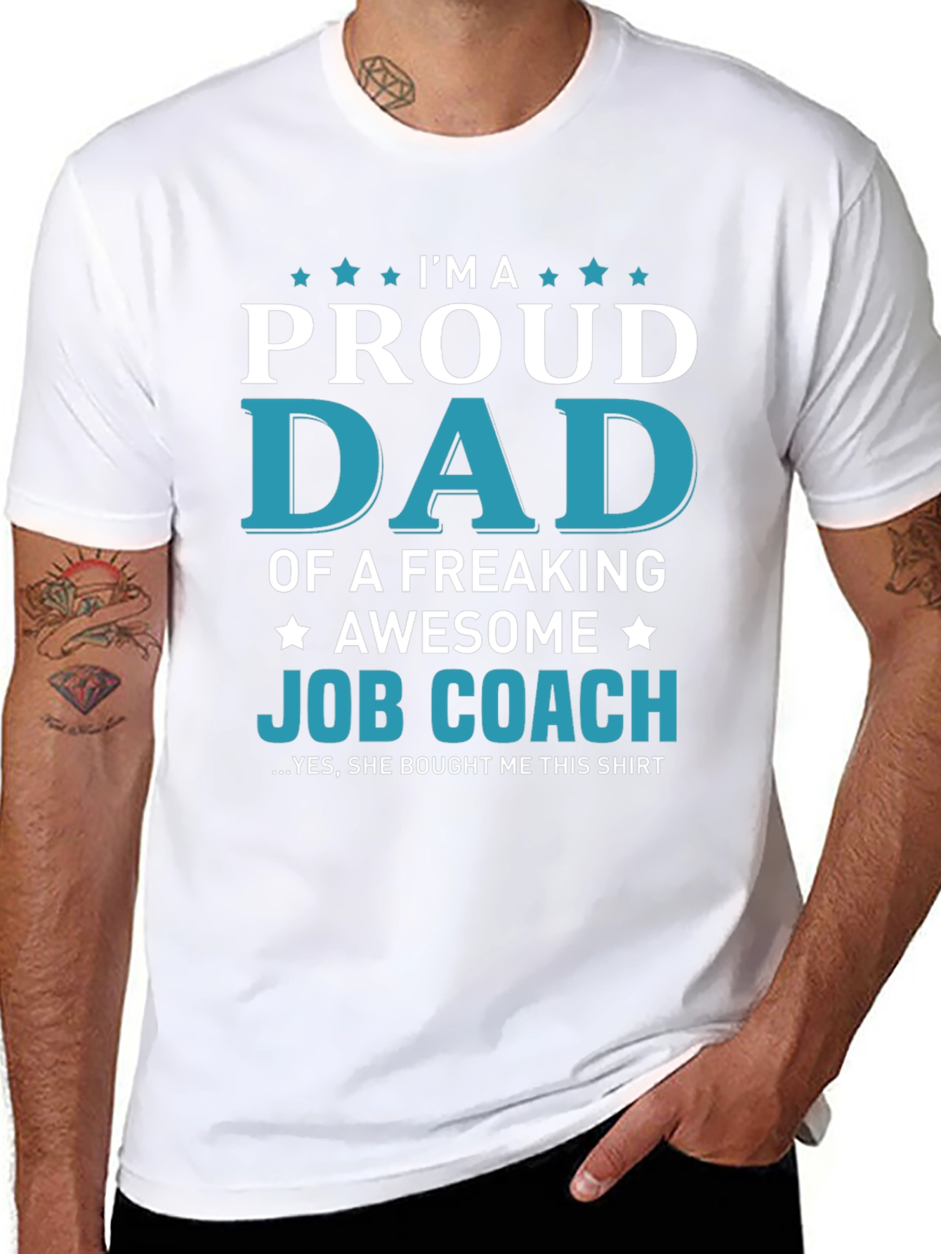 Proud Dad of a Job Coach T-Shirt