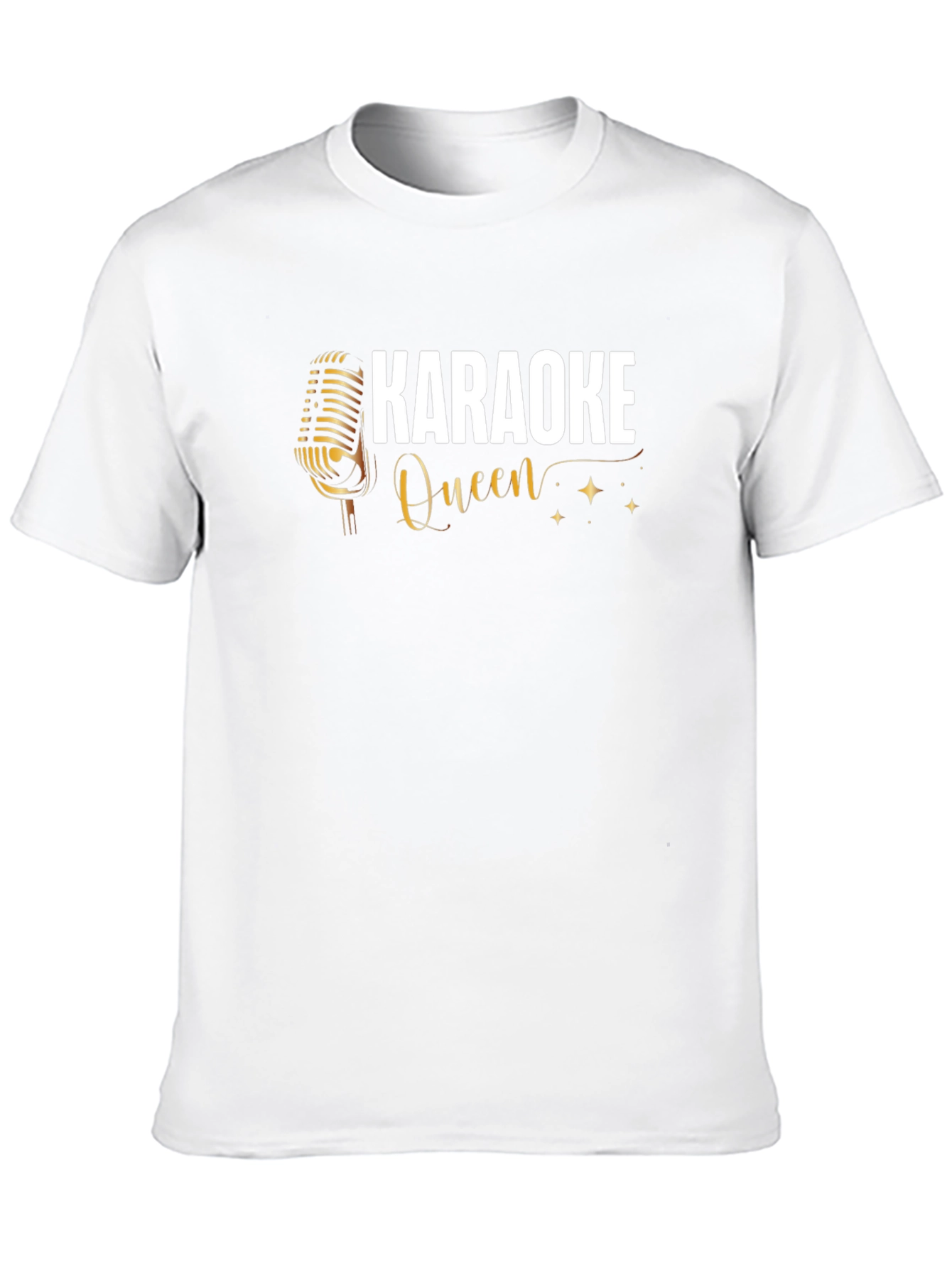 Karaoke Queen Black T-Shirt
