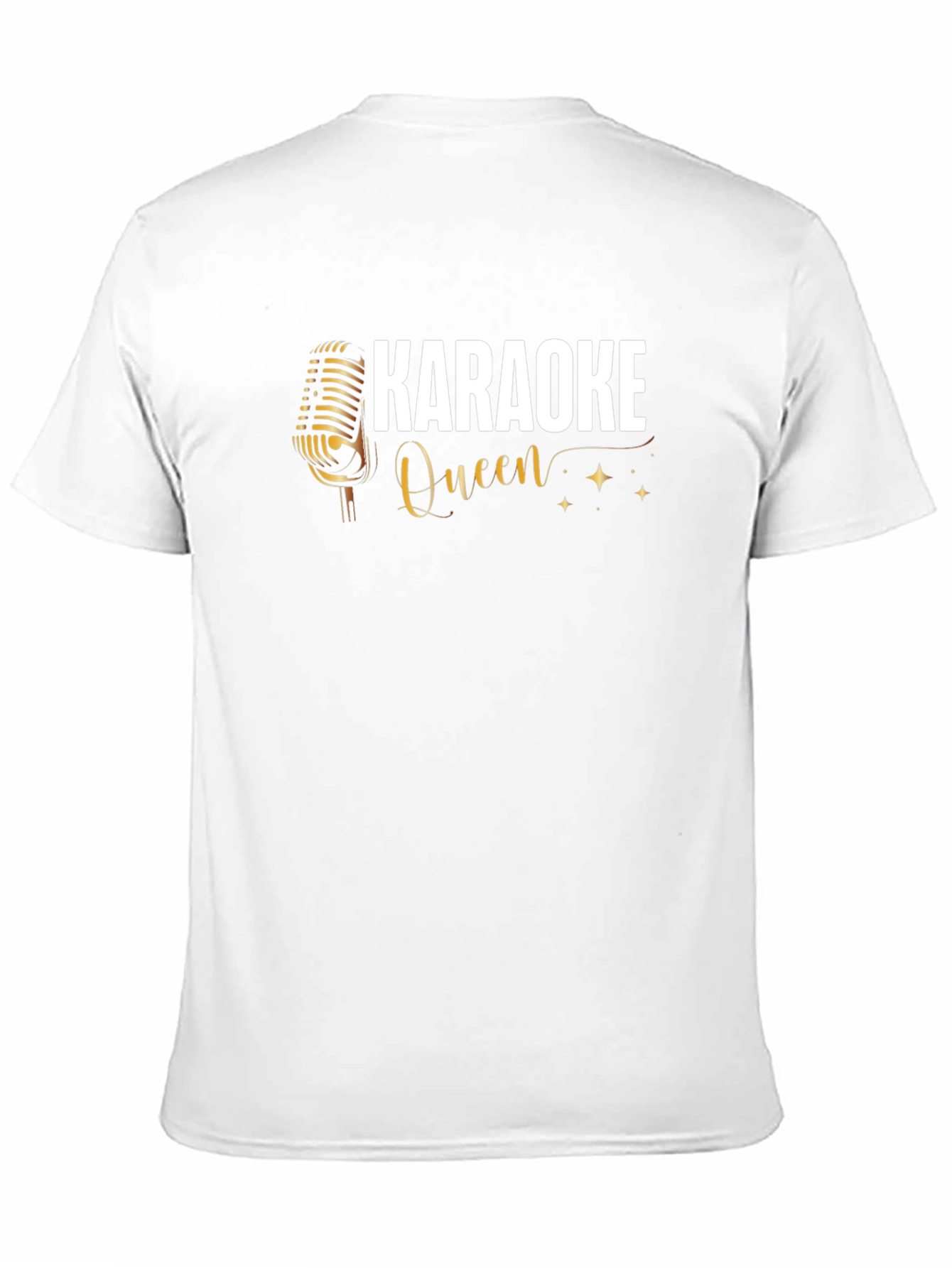 Karaoke Queen Black T-Shirt