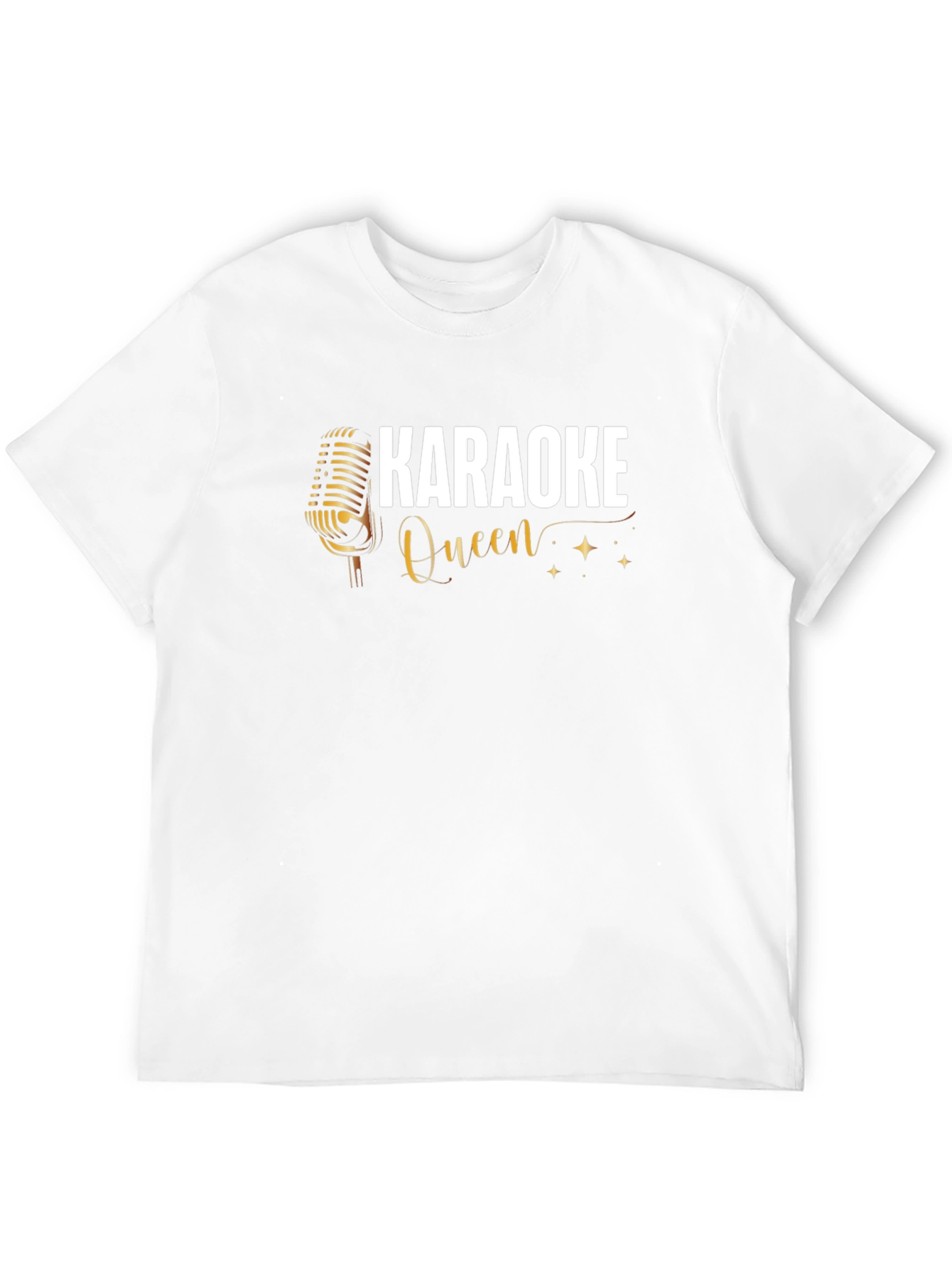 Karaoke Queen Black T-Shirt