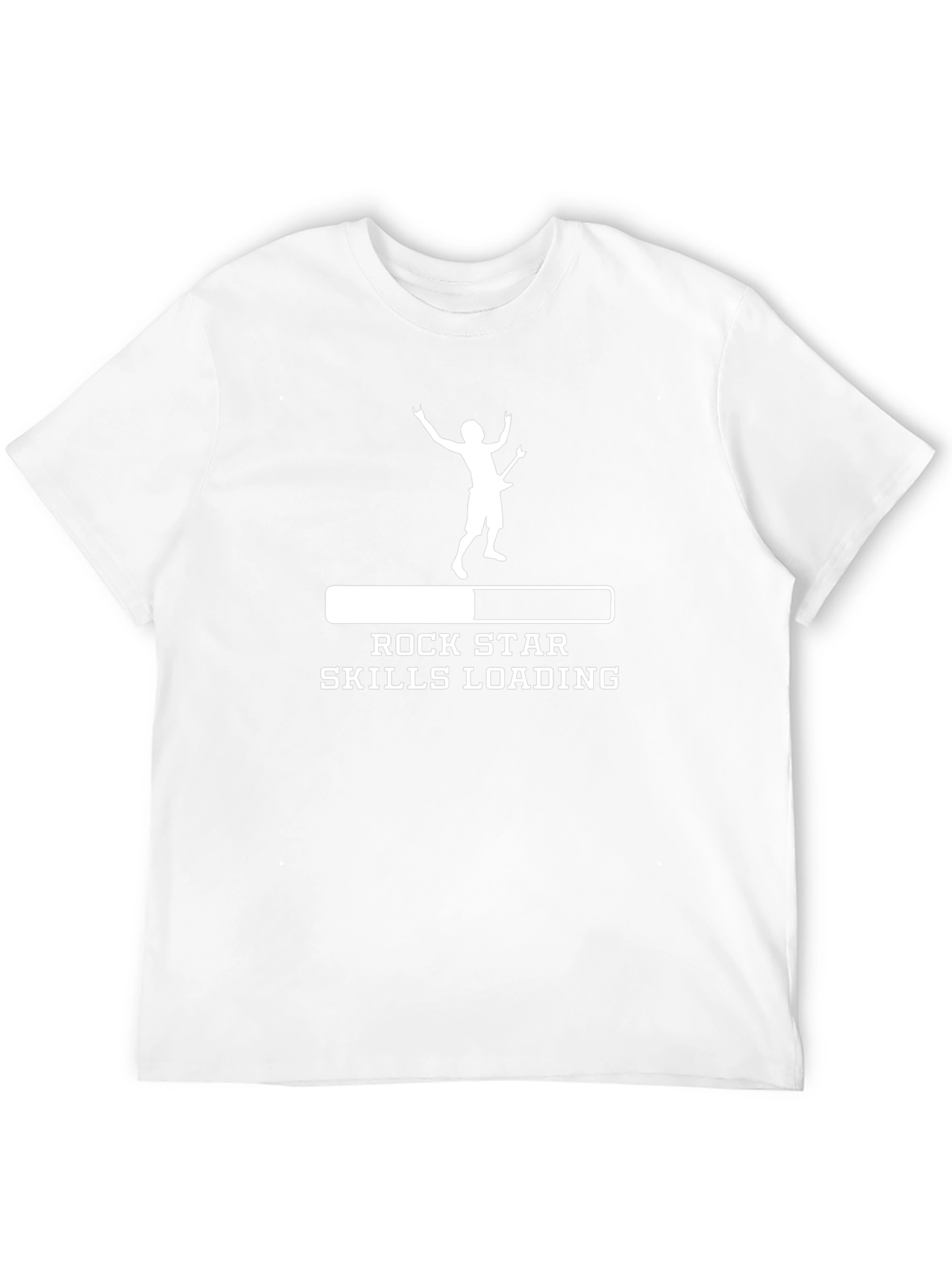 Rock Star Skills Loading Graphic Tee - Black