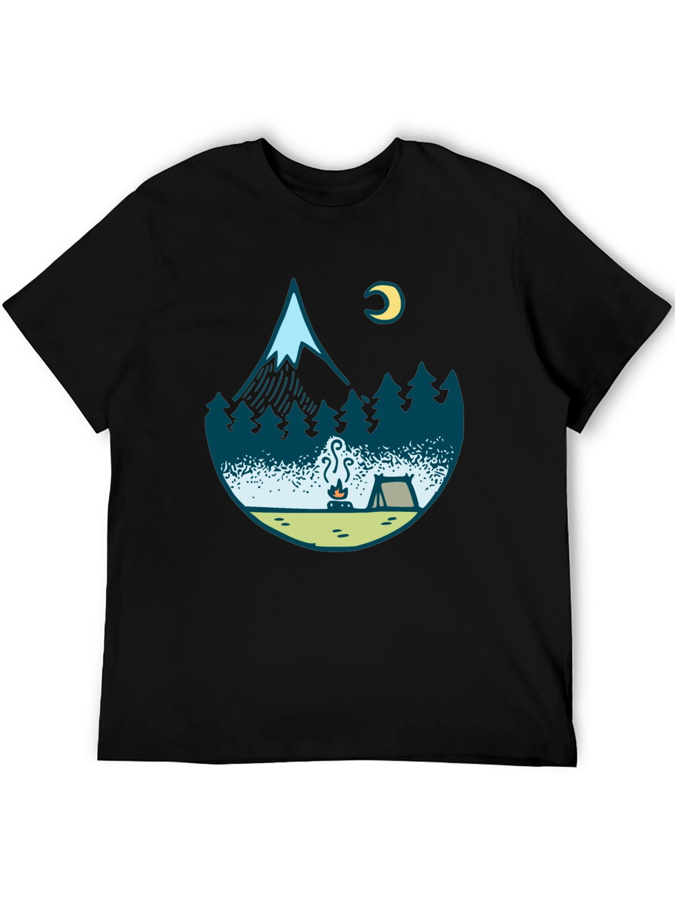 Camping Adventure Graphic T-Shirt