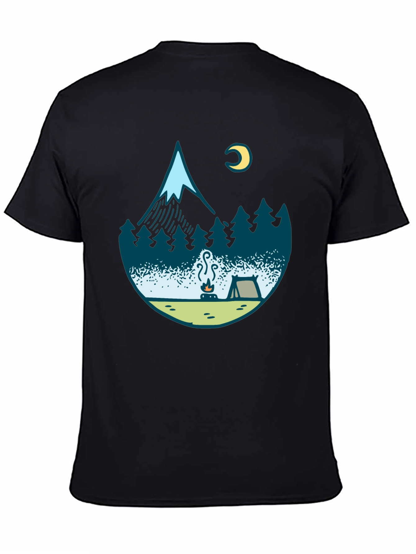 Camping Adventure Graphic T-Shirt