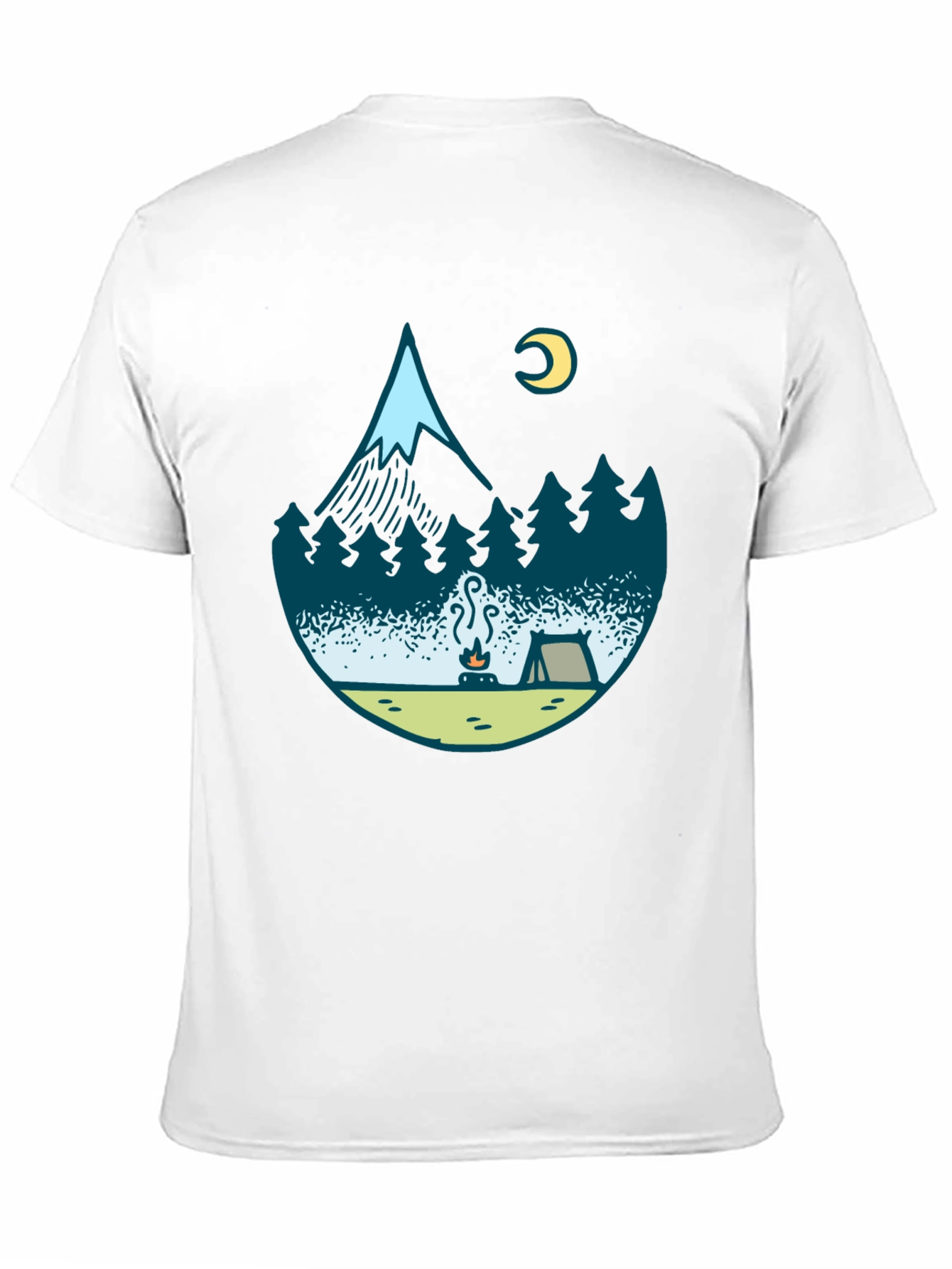 Camping Adventure Graphic T-Shirt