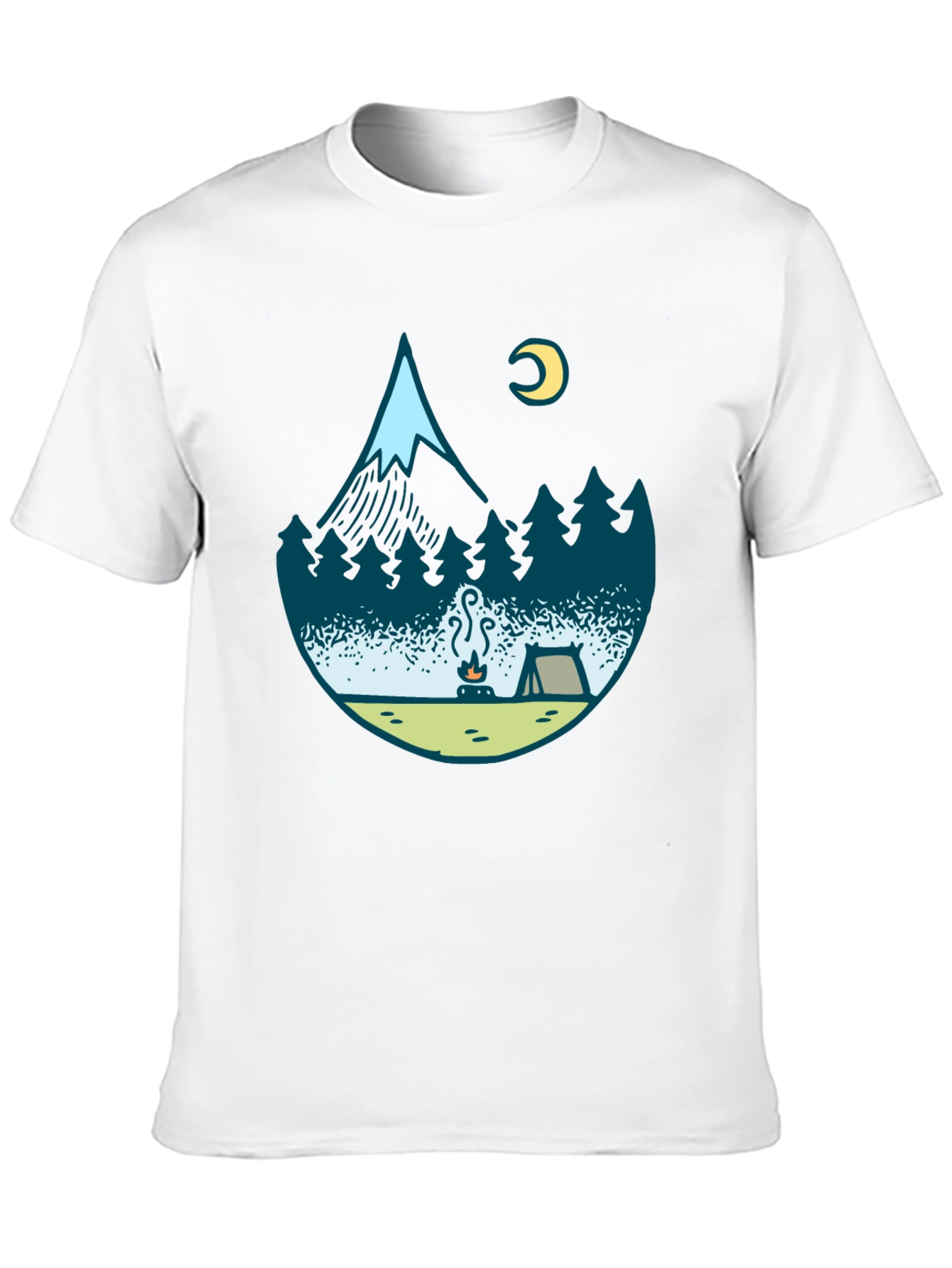 Camping Adventure Graphic T-Shirt