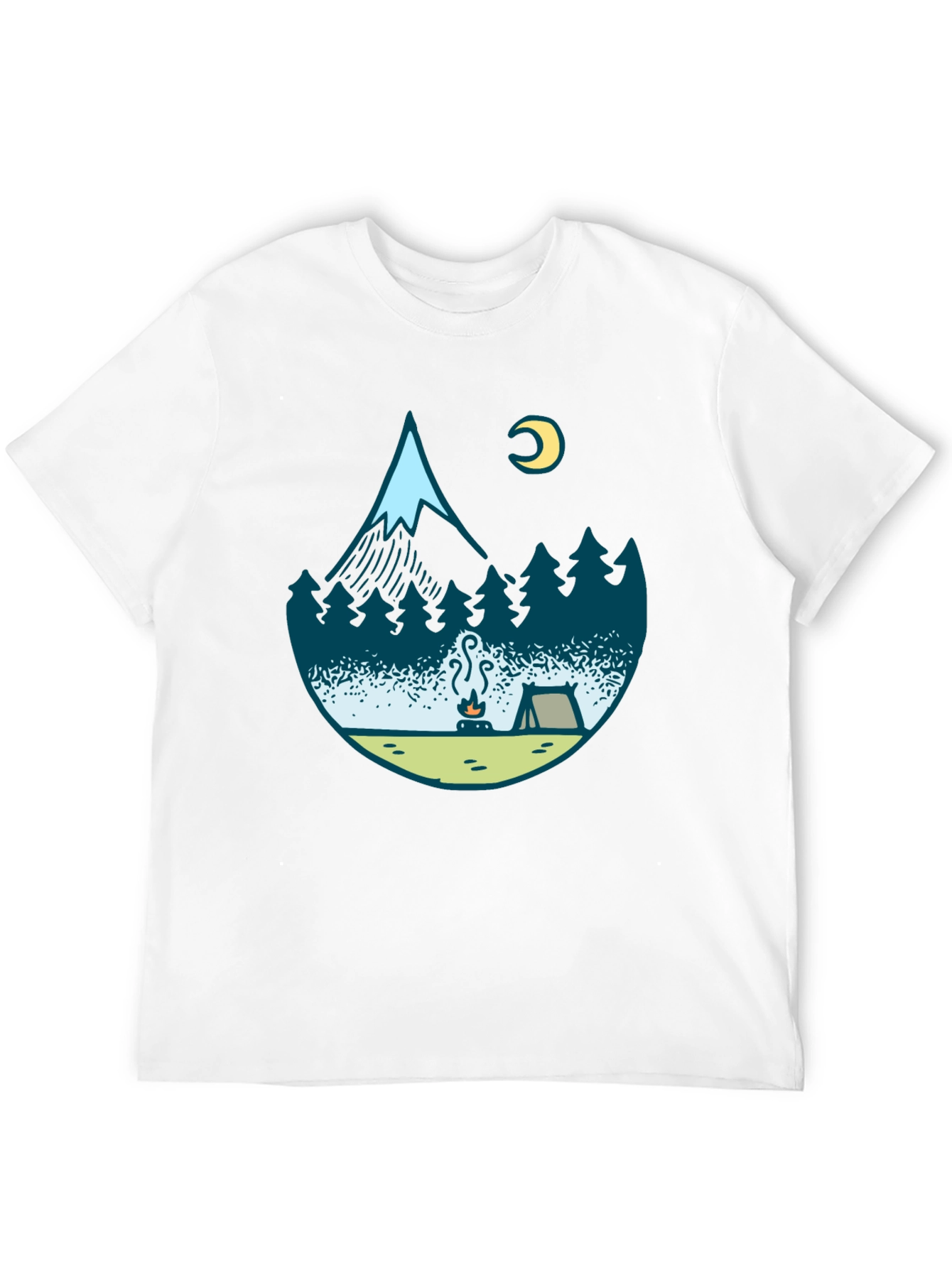 Camping Adventure Graphic T-Shirt