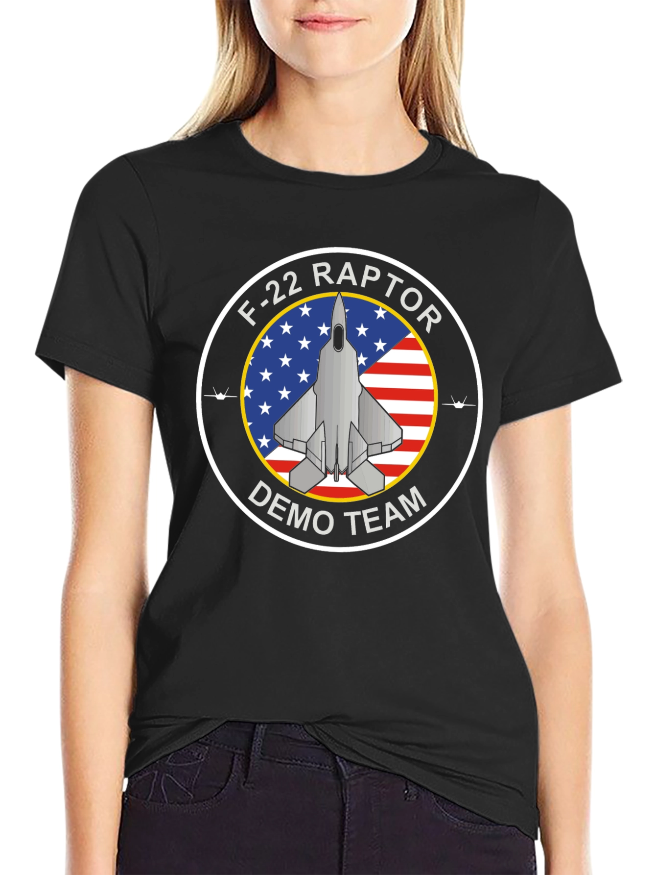 F-22 Raptor Demo Team Graphic Tee