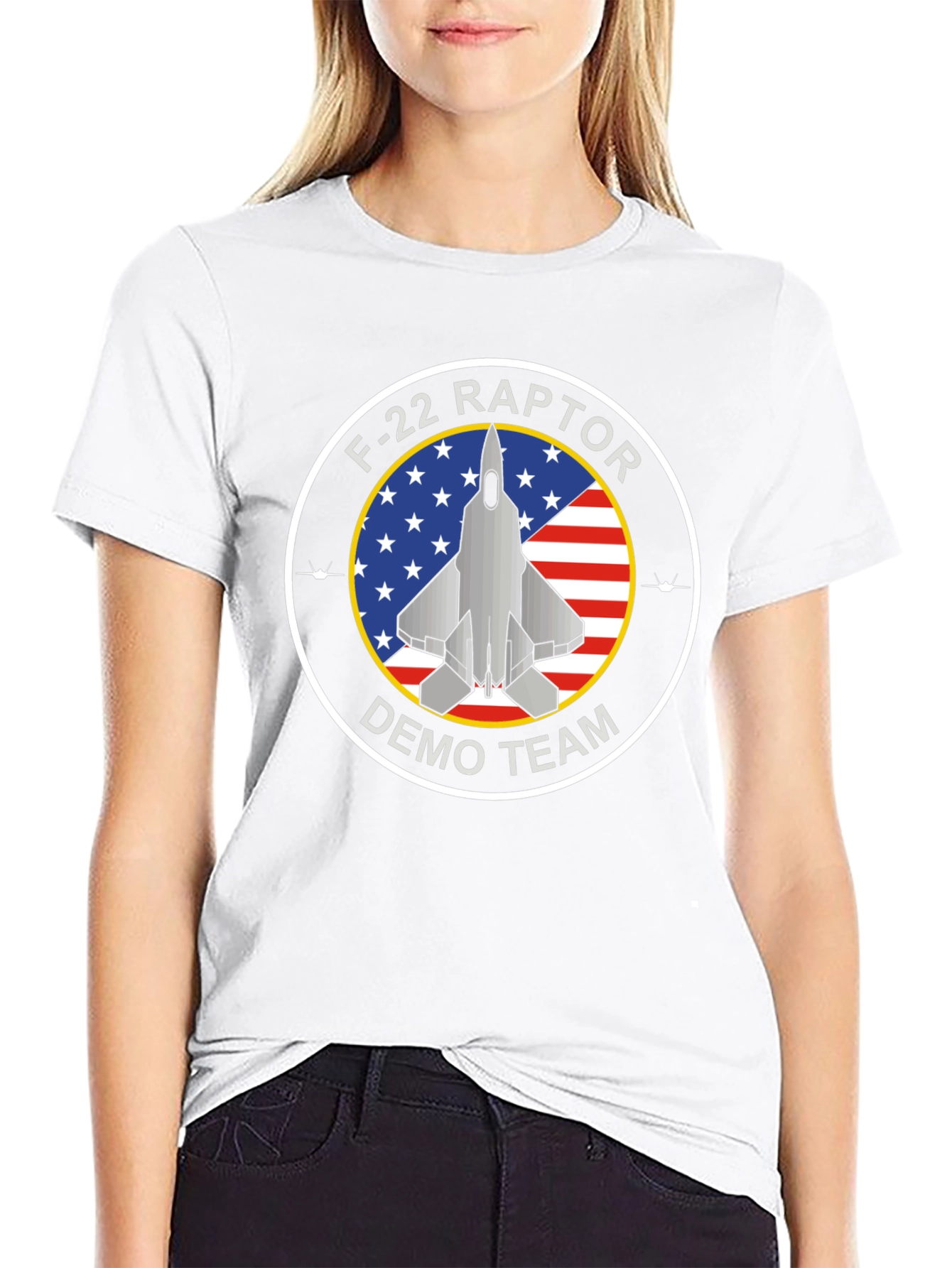 F-22 Raptor Demo Team Graphic Tee