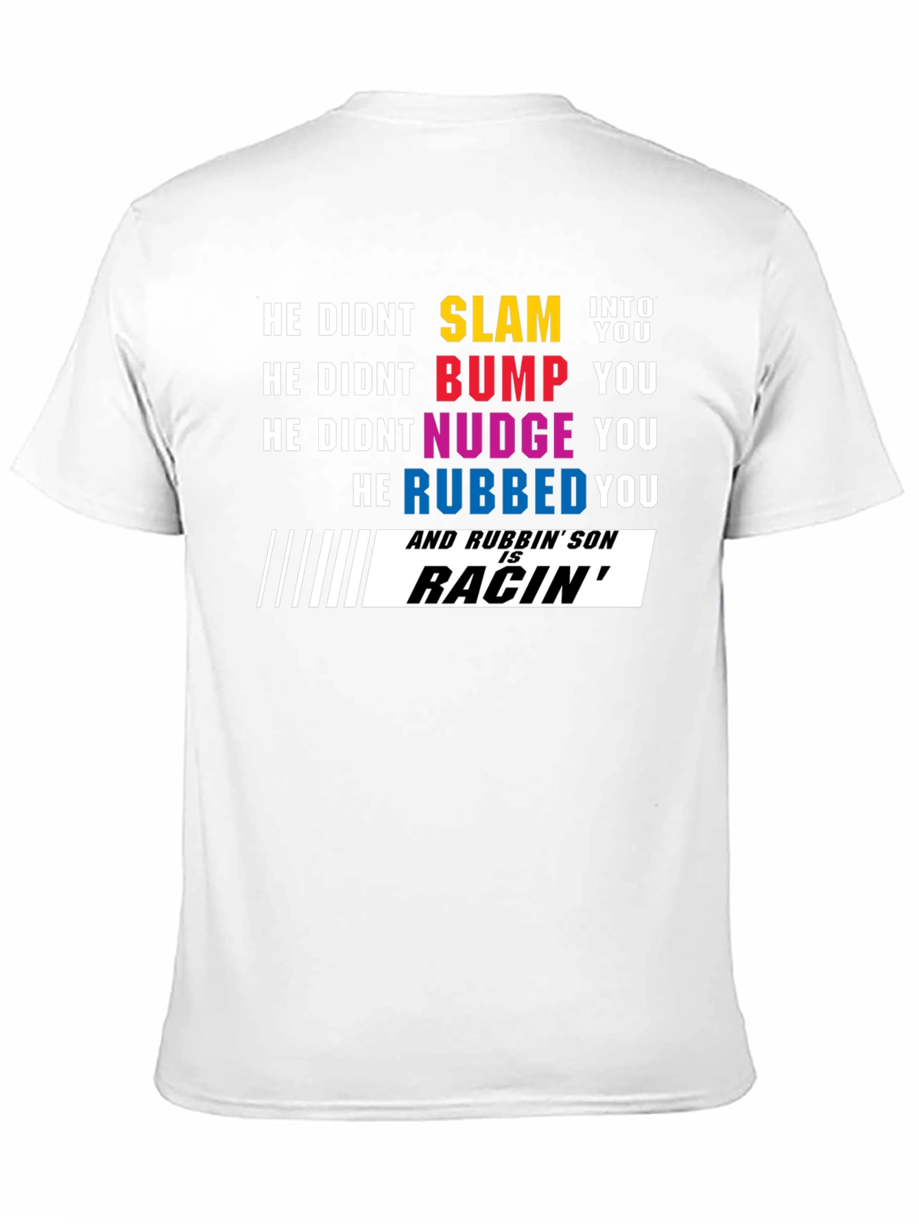 Rubbins Racing T-Shirt - Formula One Inspired