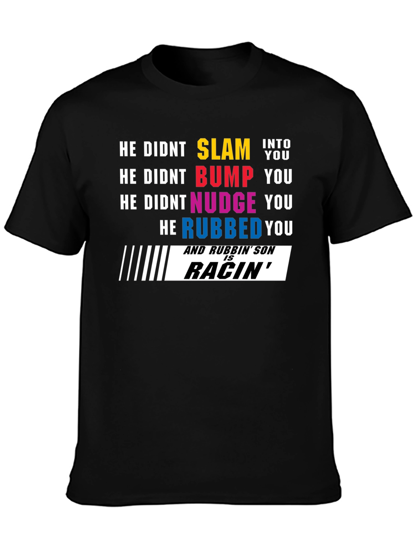 Rubbins Racing T-Shirt - Formula One Inspired