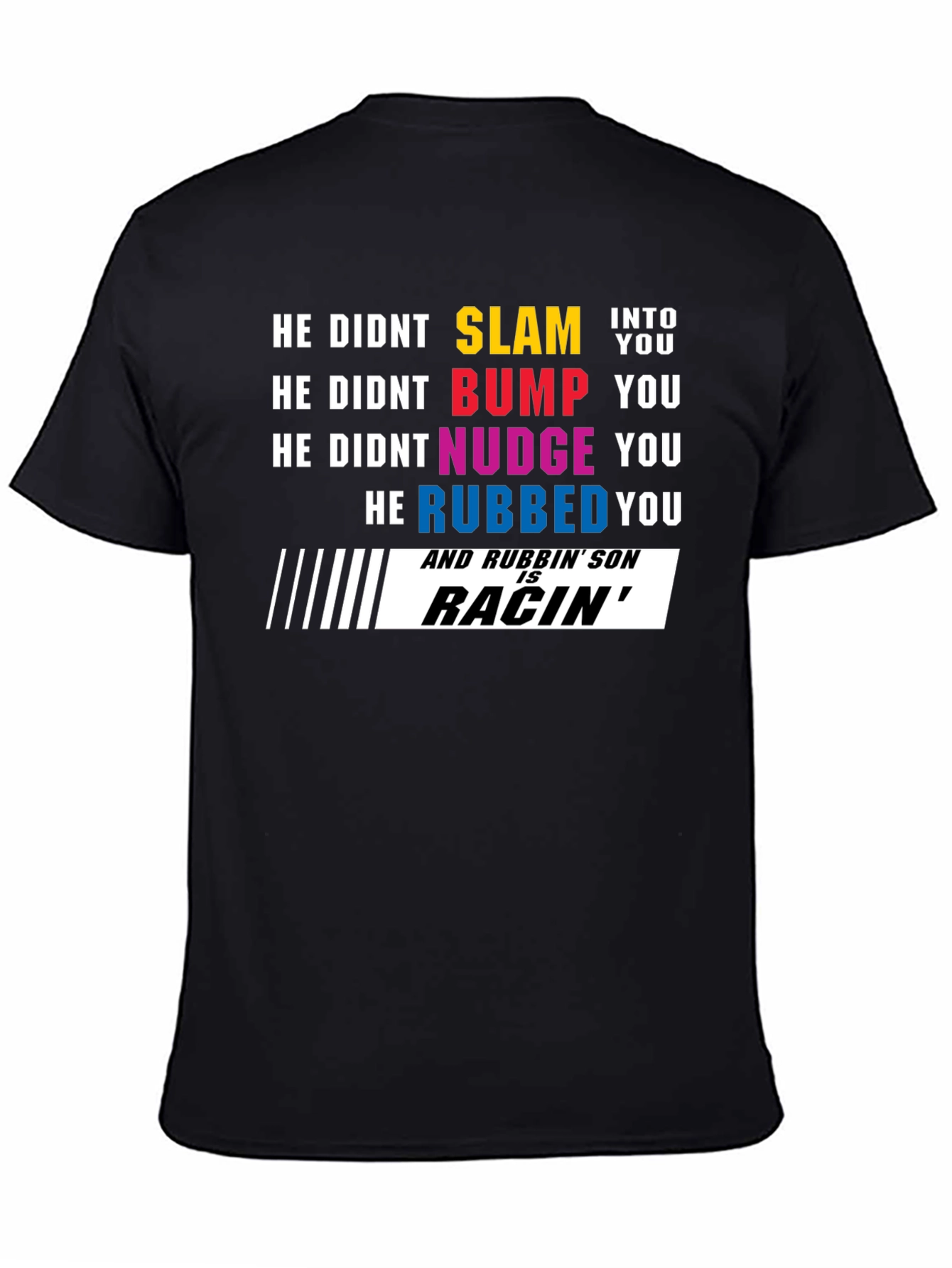 Rubbins Racing T-Shirt - Formula One Inspired