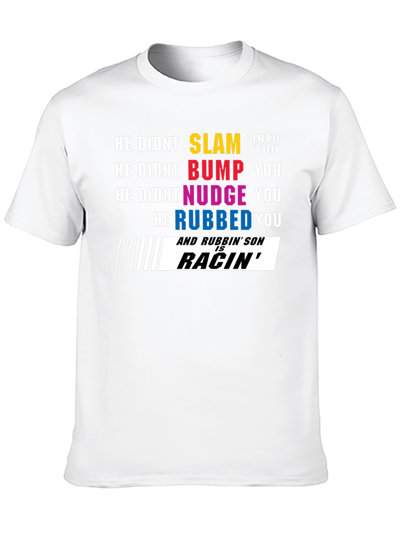 Rubbins Racing T-Shirt - Formula One Inspired