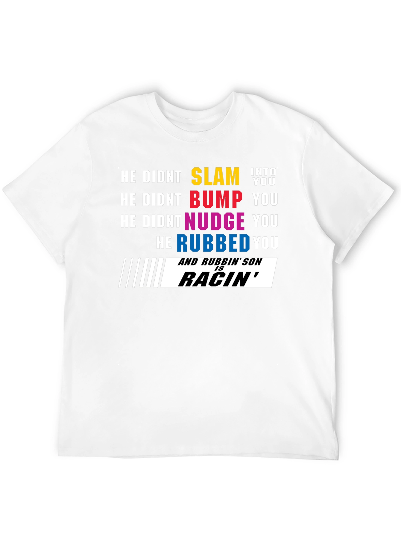 Rubbins Racing T-Shirt - Formula One Inspired