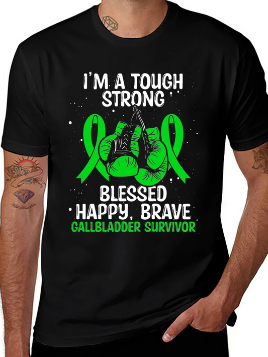 Gallbladder Survivor Strong Tough Brave T-Shirt