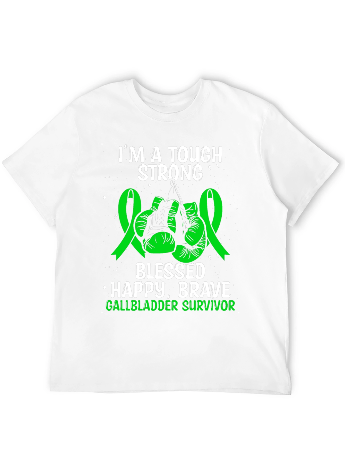 Gallbladder Survivor Strong Tough Brave T-Shirt