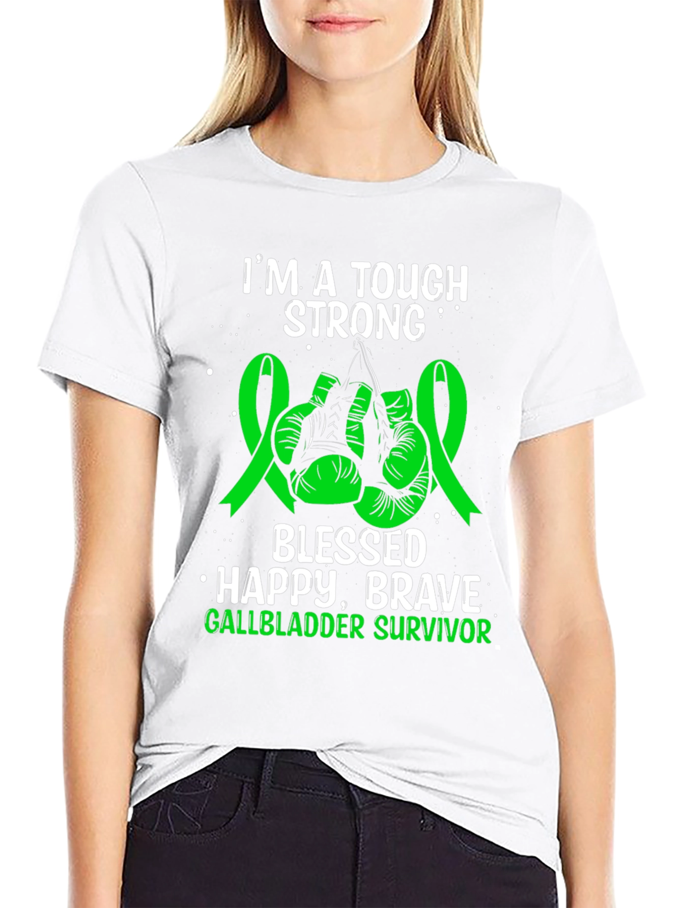 Gallbladder Survivor Strong Tough Brave T-Shirt