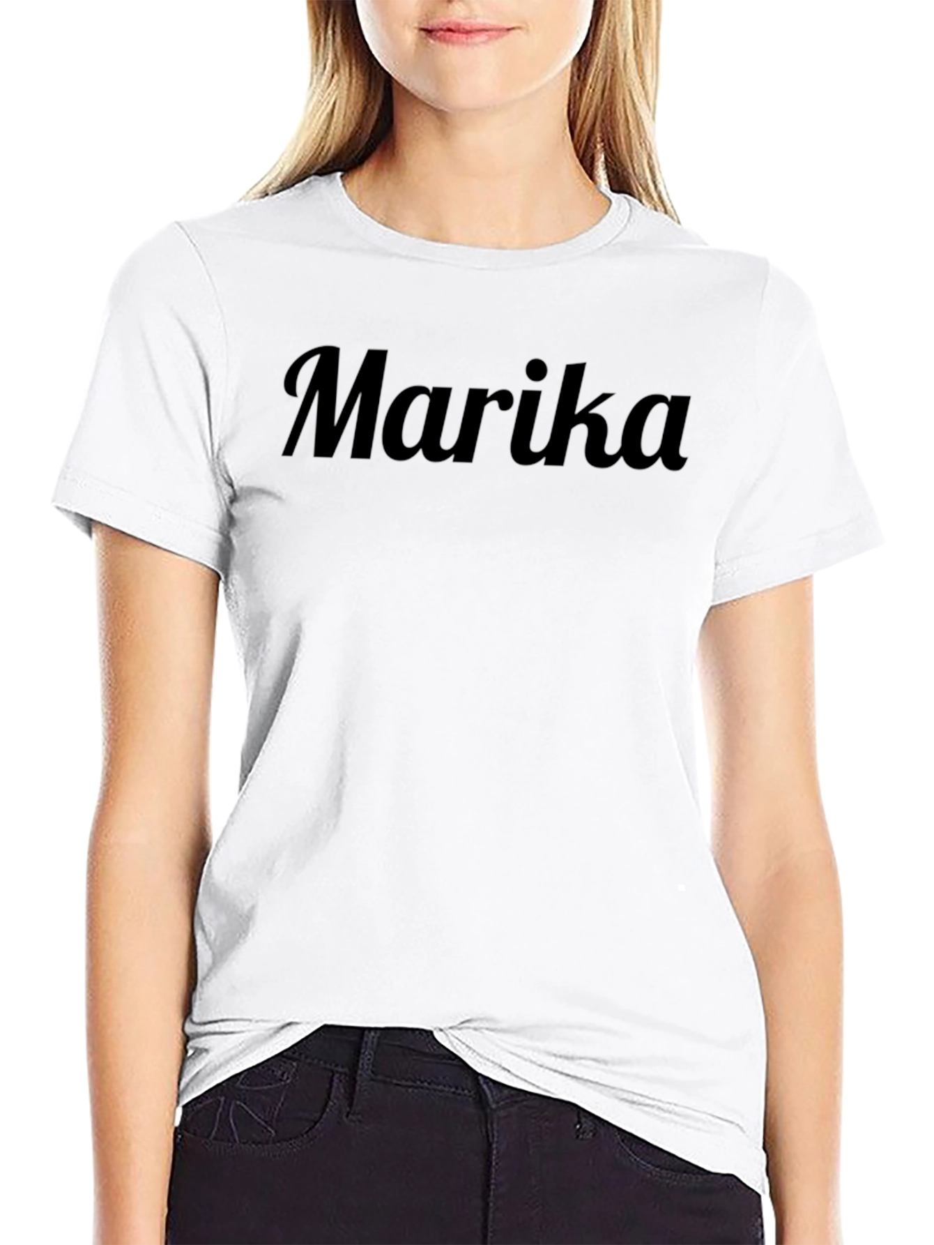 Marika Black T-Shirt - Stylish Casual Wear