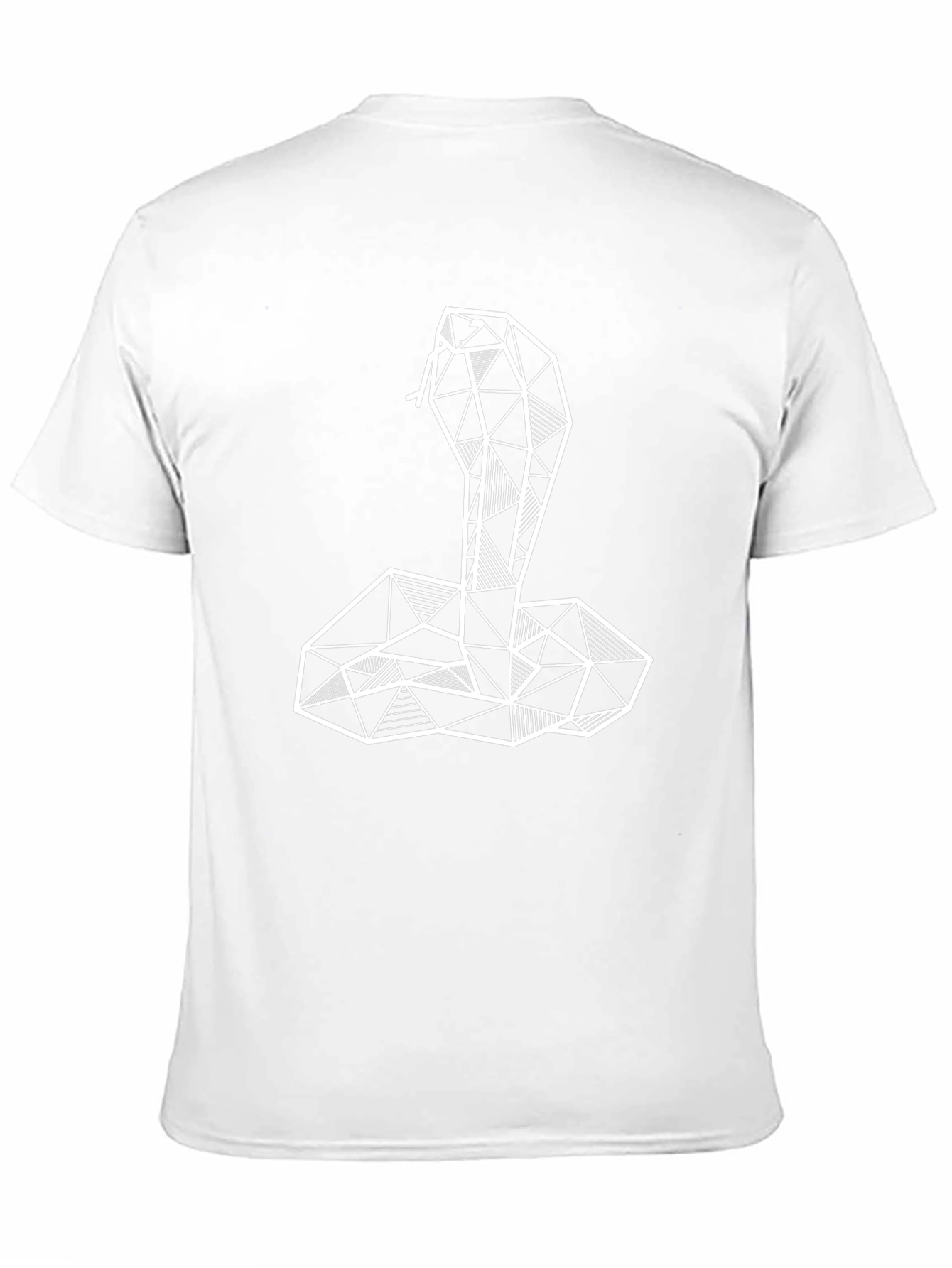 Geometric Cobra Tee - Modern Graphic Print