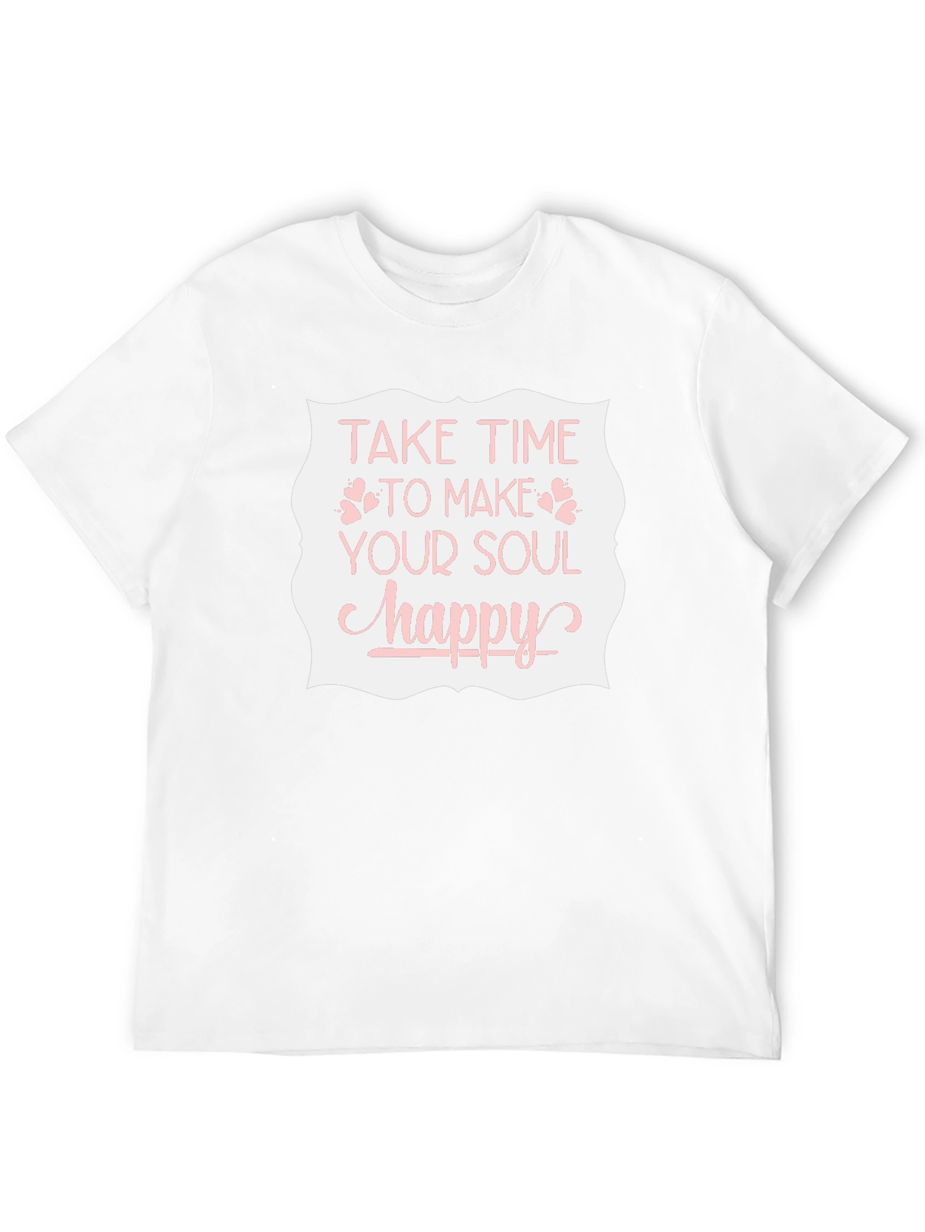 Soul Happy T-Shirt - Black Graphic Tee