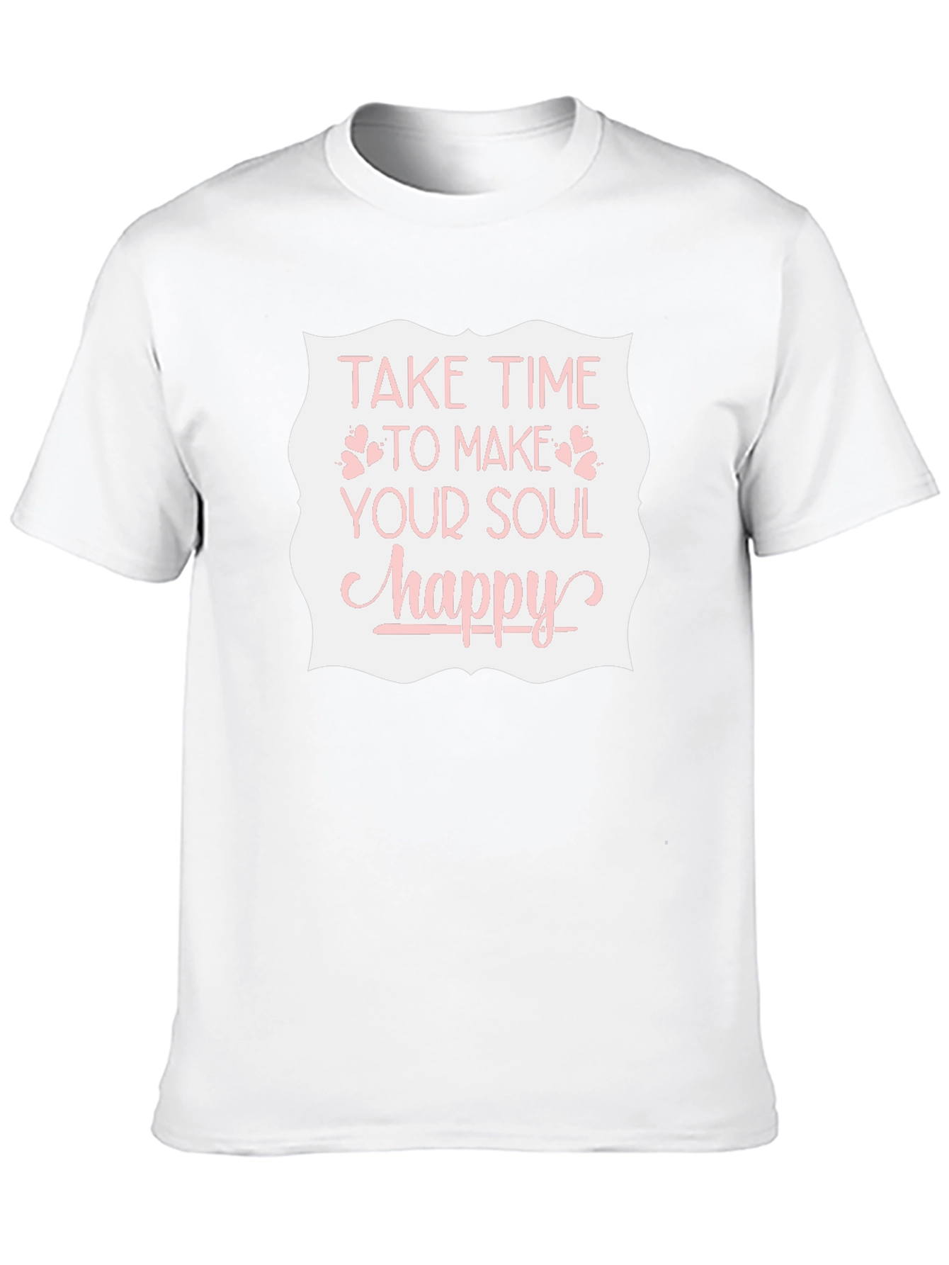 Soul Happy T-Shirt - Black Graphic Tee