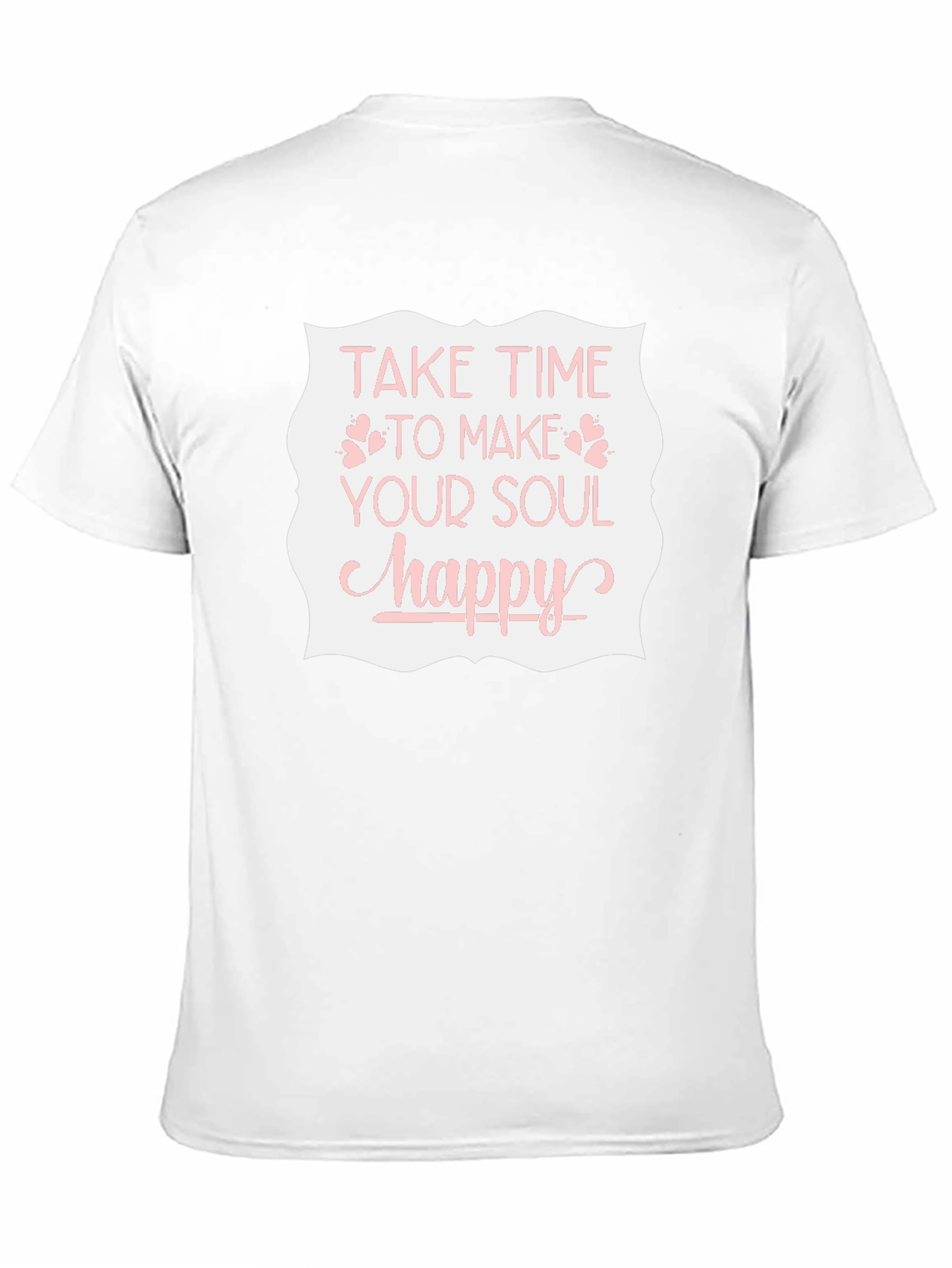 Soul Happy T-Shirt - Black Graphic Tee
