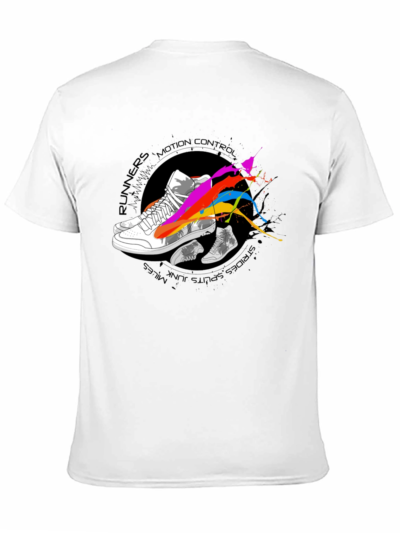 Motion Control Runners Graphic Tee - Black