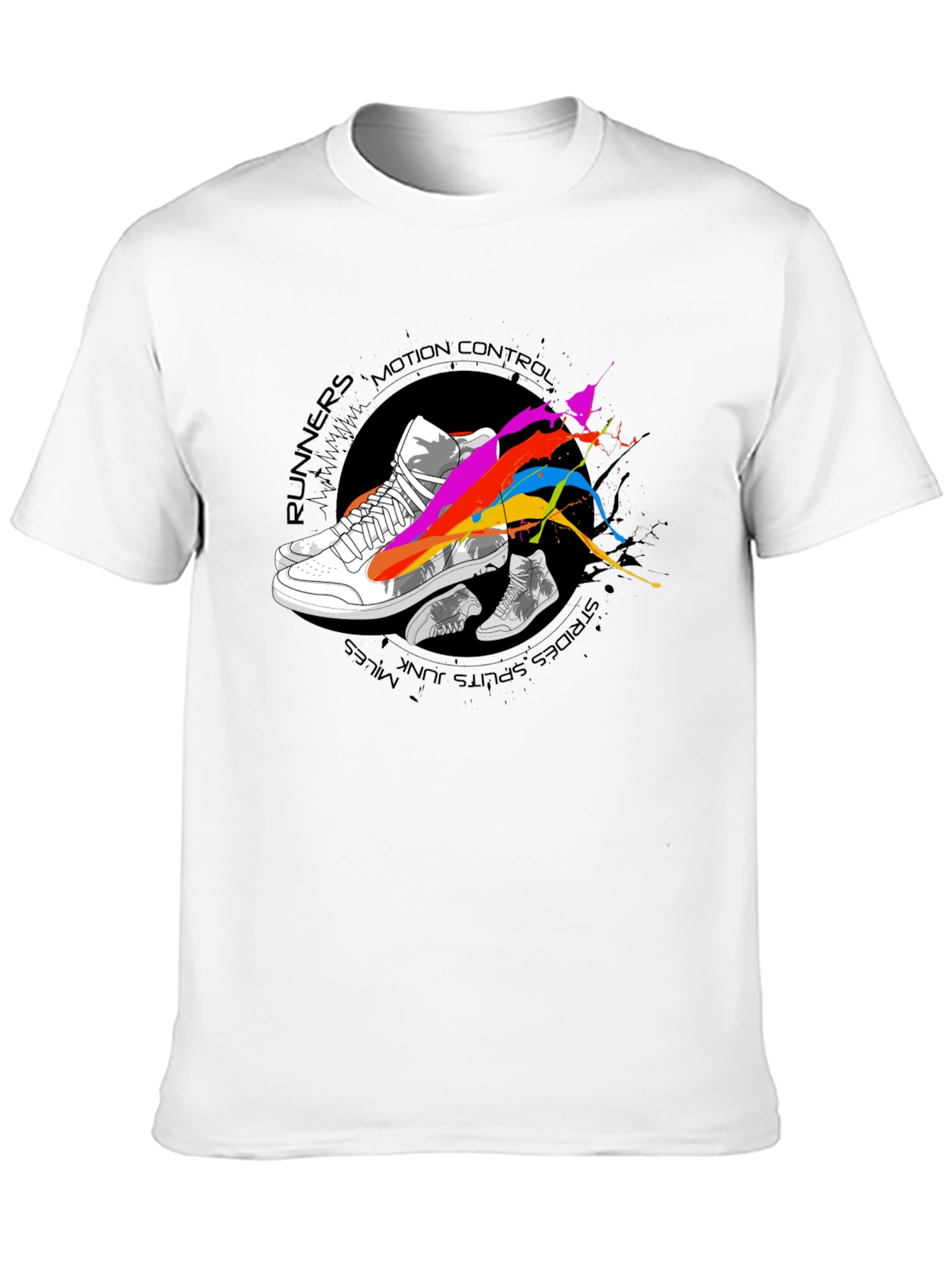 Motion Control Runners Graphic Tee - Black