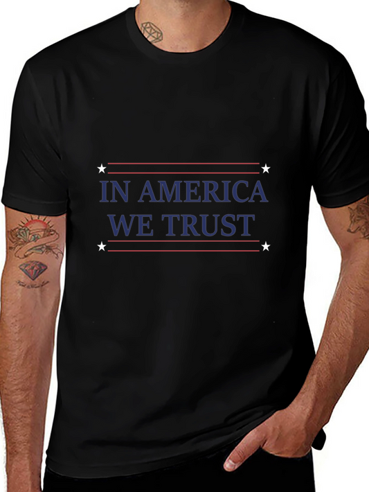 In America We Trust Graphic Tee
