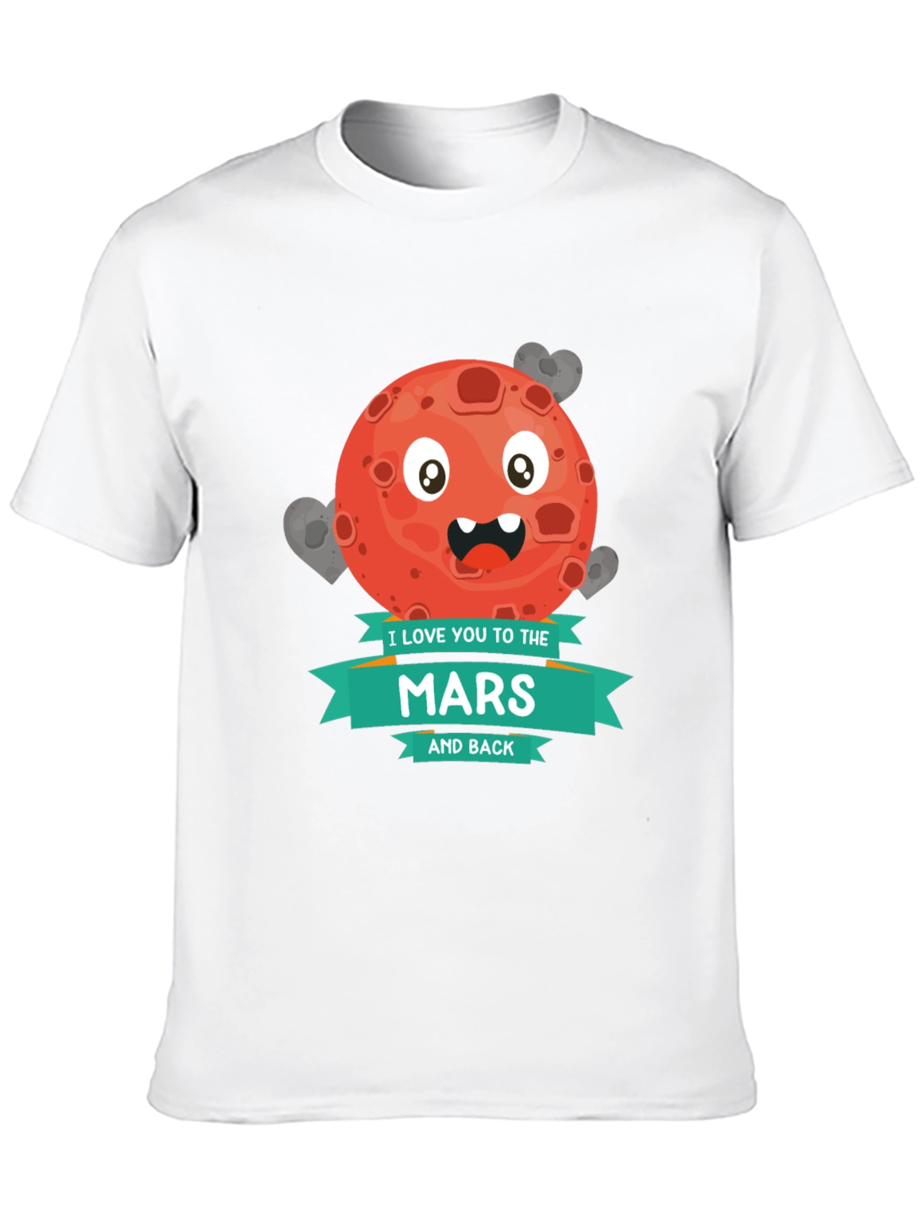 I Love You to Mars and Back Graphic T-Shirt