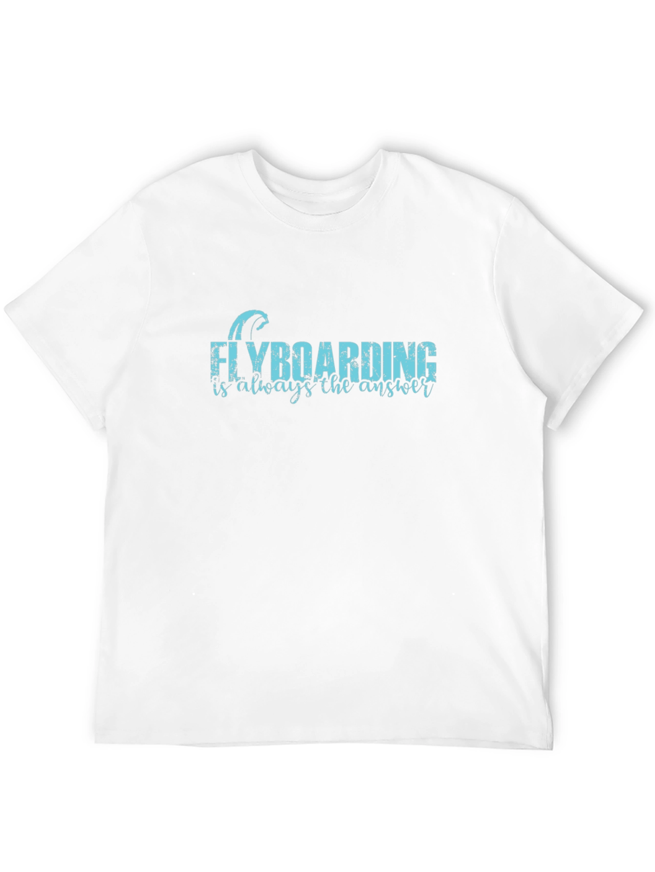 Flyboarding T-Shirt - Always the Answer Black Tee
