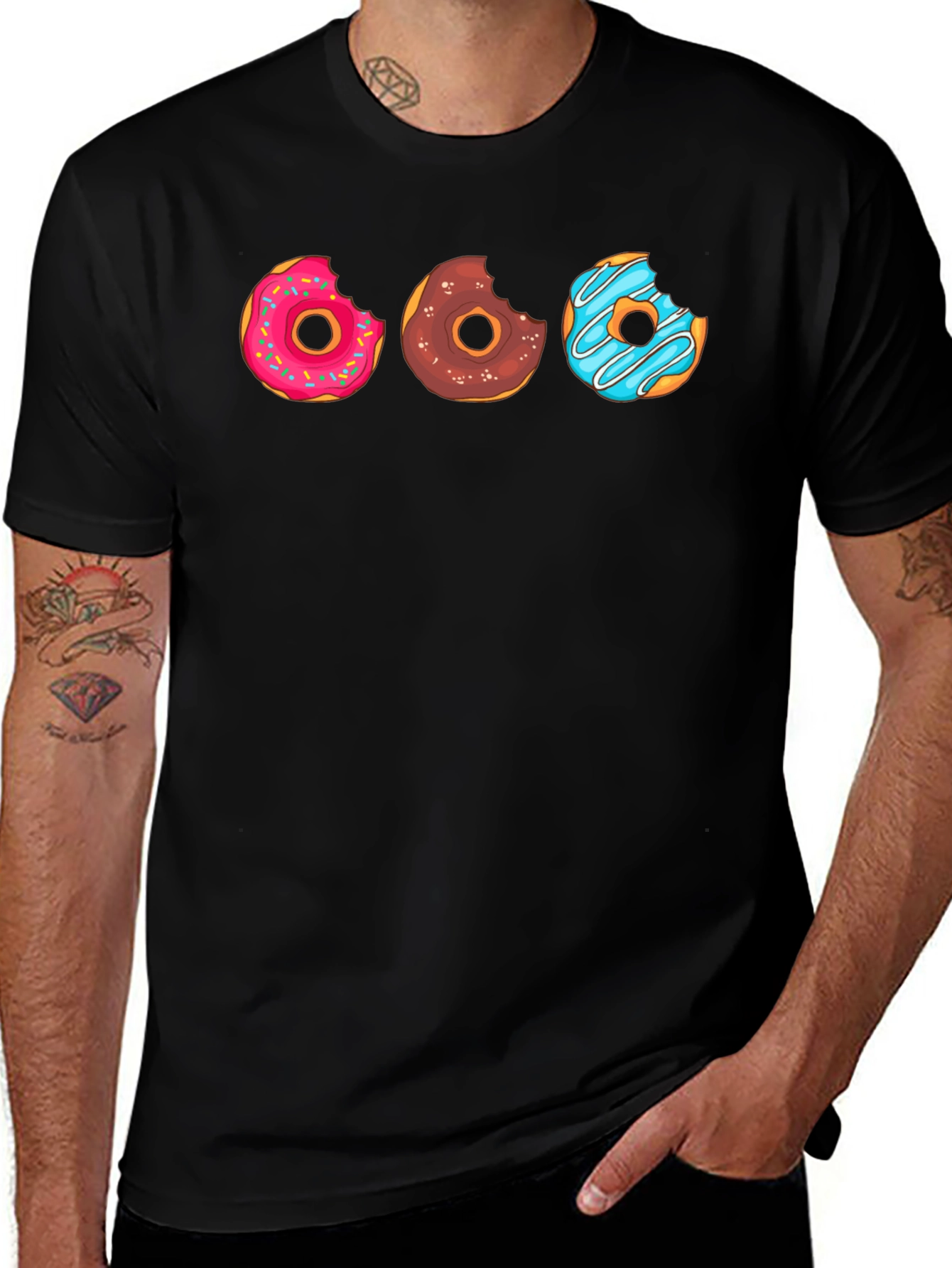 Donut Graphic Tee - Sweet Treat Apparel
