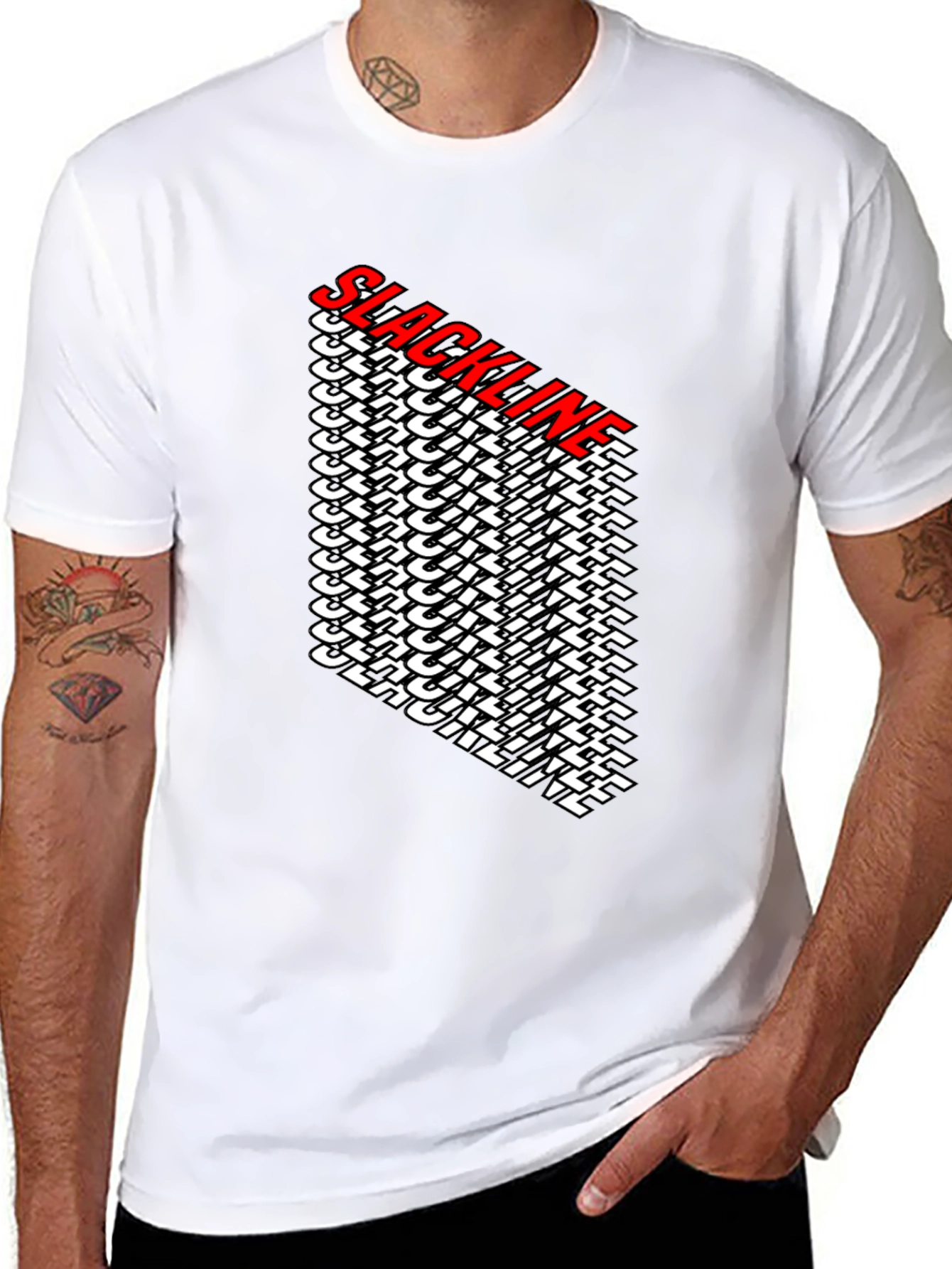 Slackline Graphic Tee - Modern Style