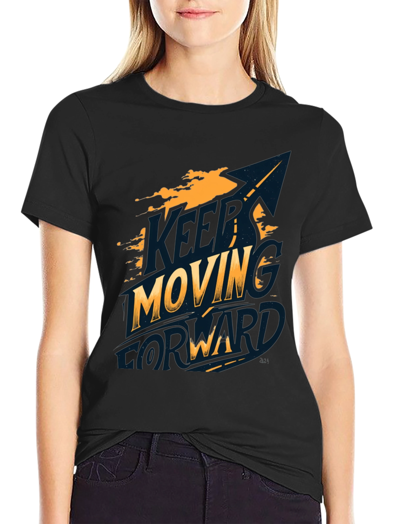 Keep Moving Forward Graphic T-Shirt