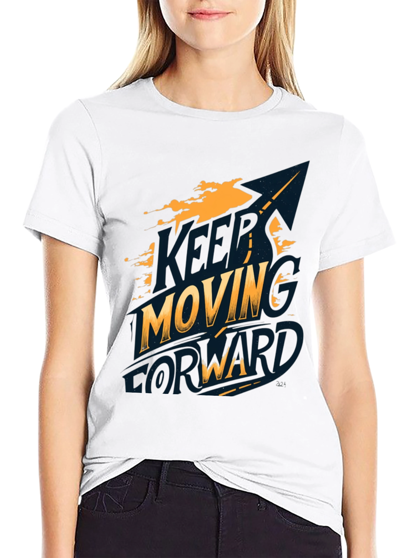 Keep Moving Forward Graphic T-Shirt