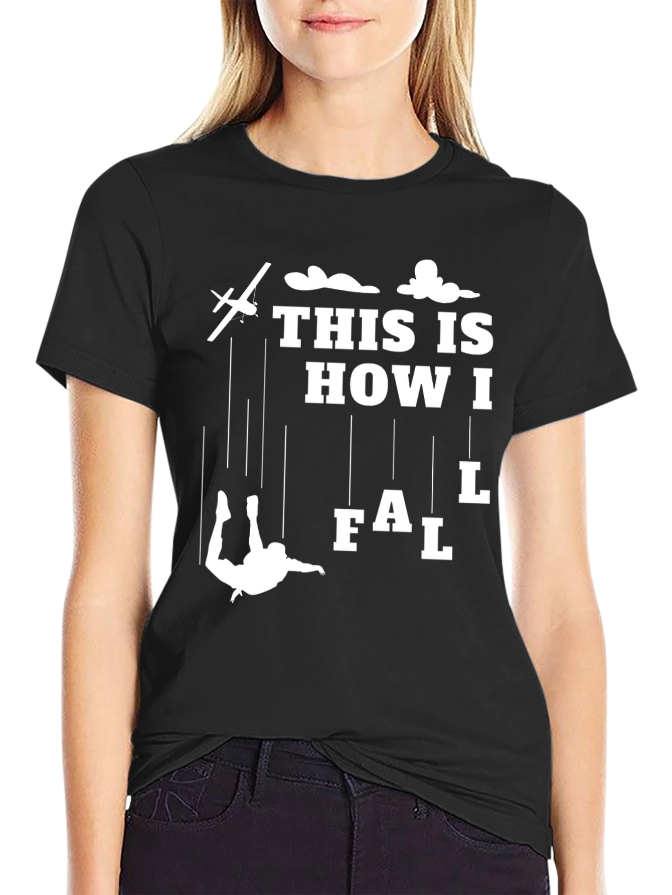This Is How I Fall T-Shirt Skydiving Jumper Tee