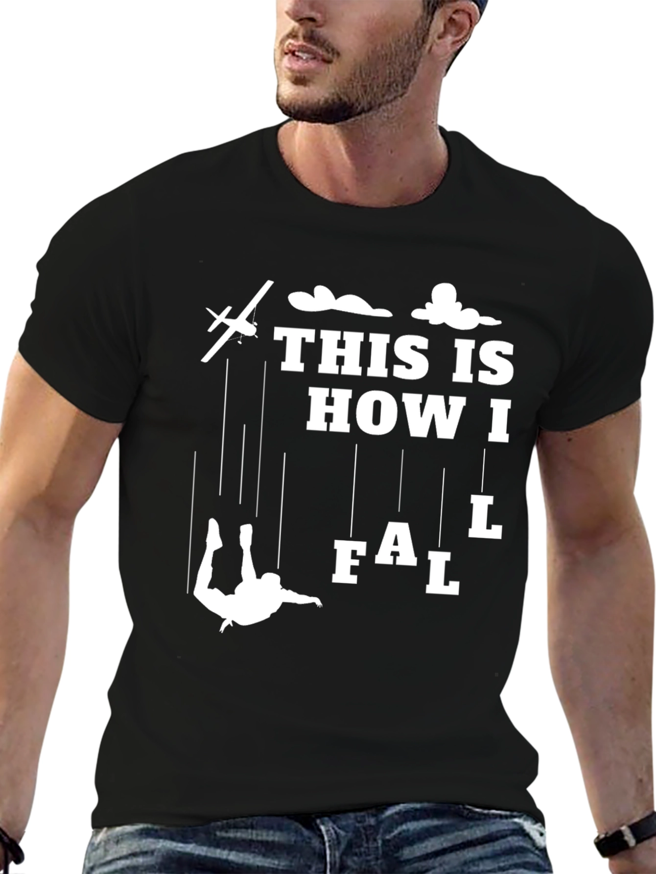 This Is How I Fall T-Shirt Skydiving Jumper Tee