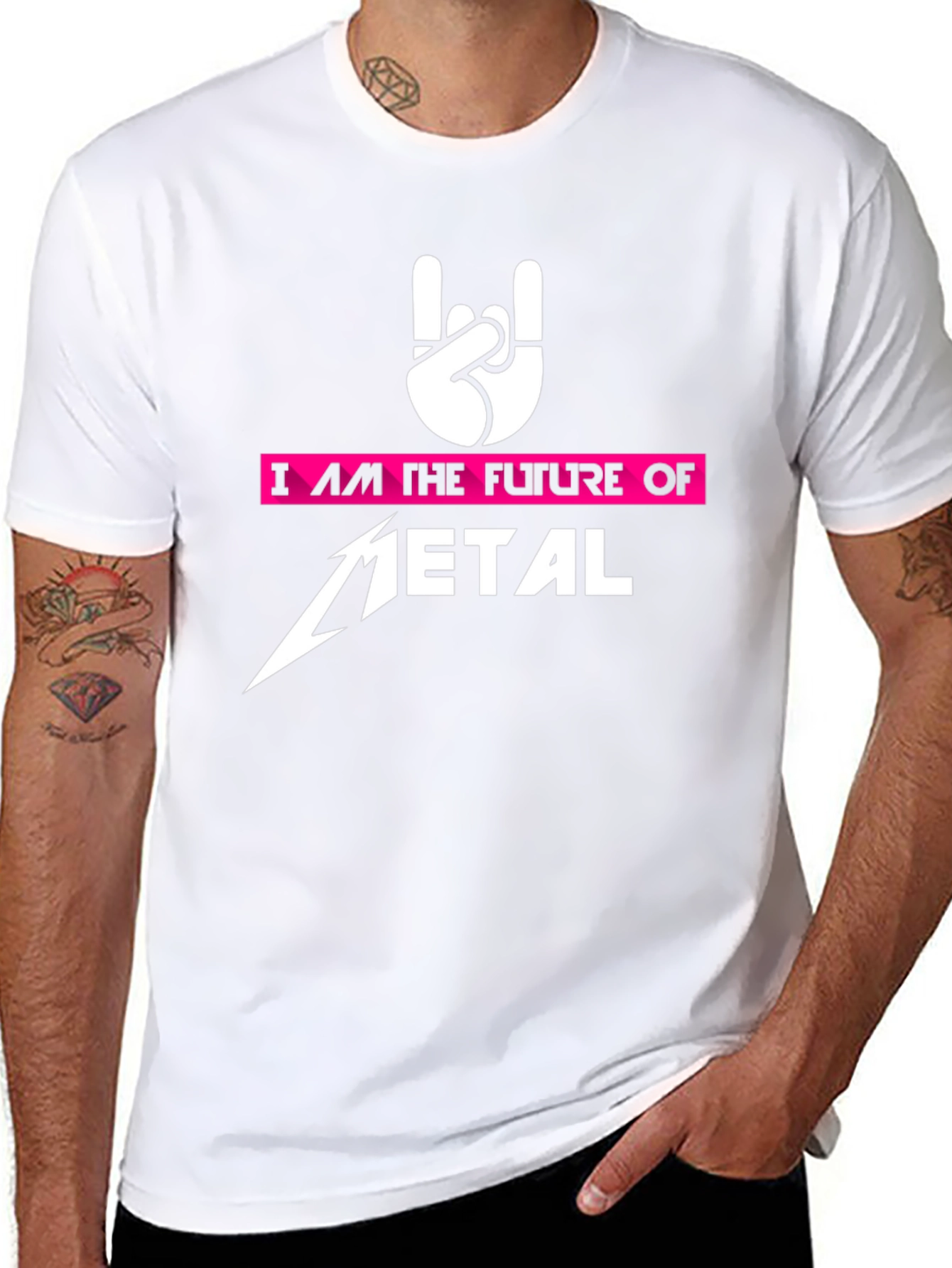 I Am the Future of Metal Rock T-Shirt