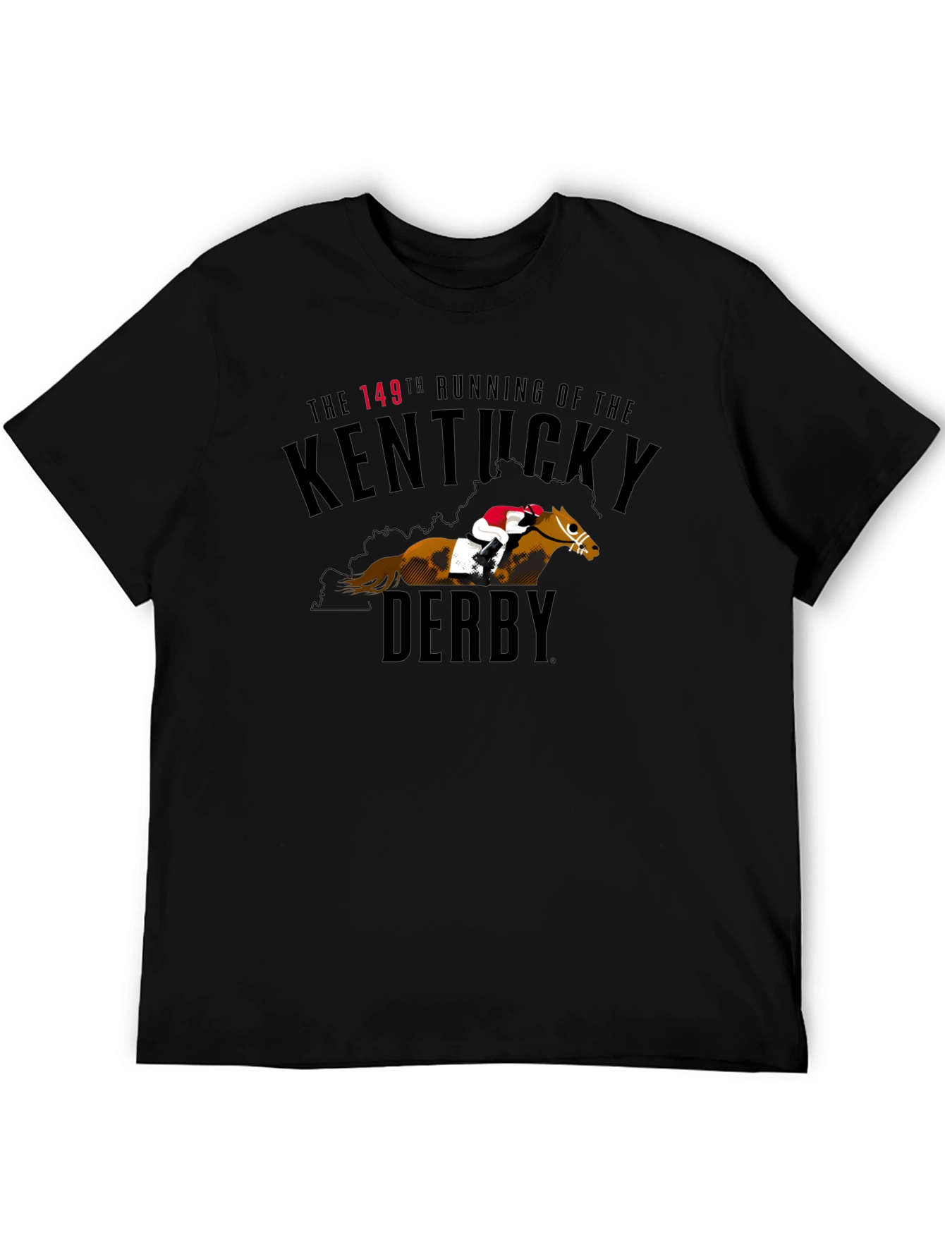 Kentucky Derby 149th Running Black T-Shirt
