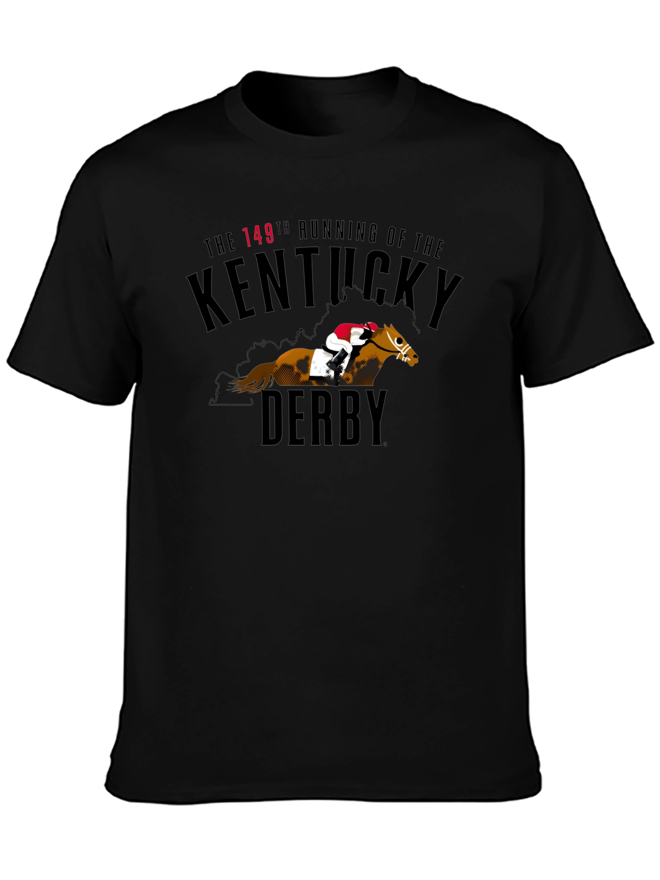 Kentucky Derby 149th Running Black T-Shirt