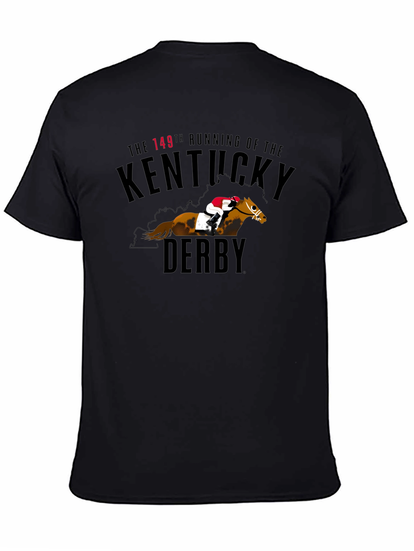 Kentucky Derby 149th Running Black T-Shirt