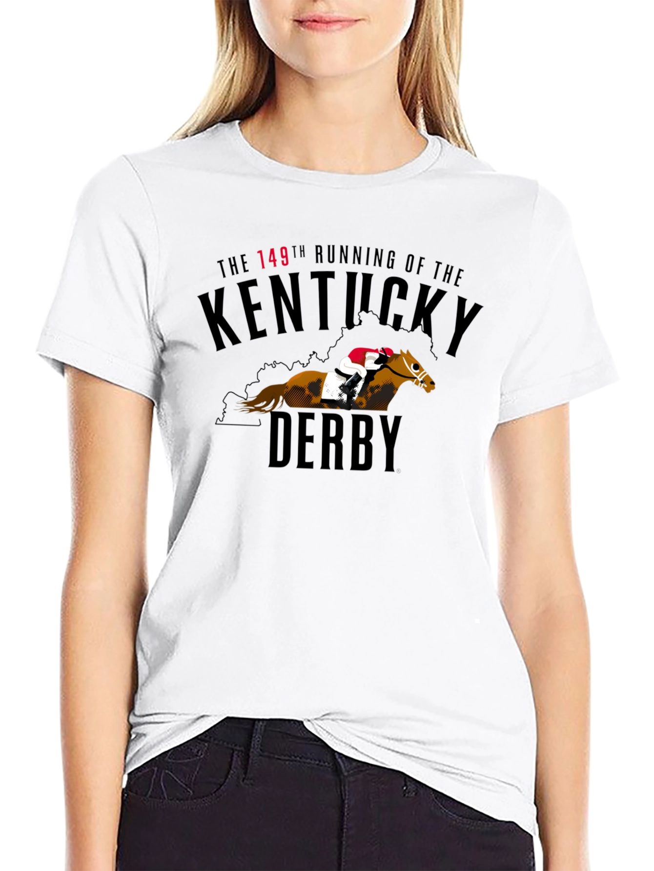 Kentucky Derby 149th Running Black T-Shirt
