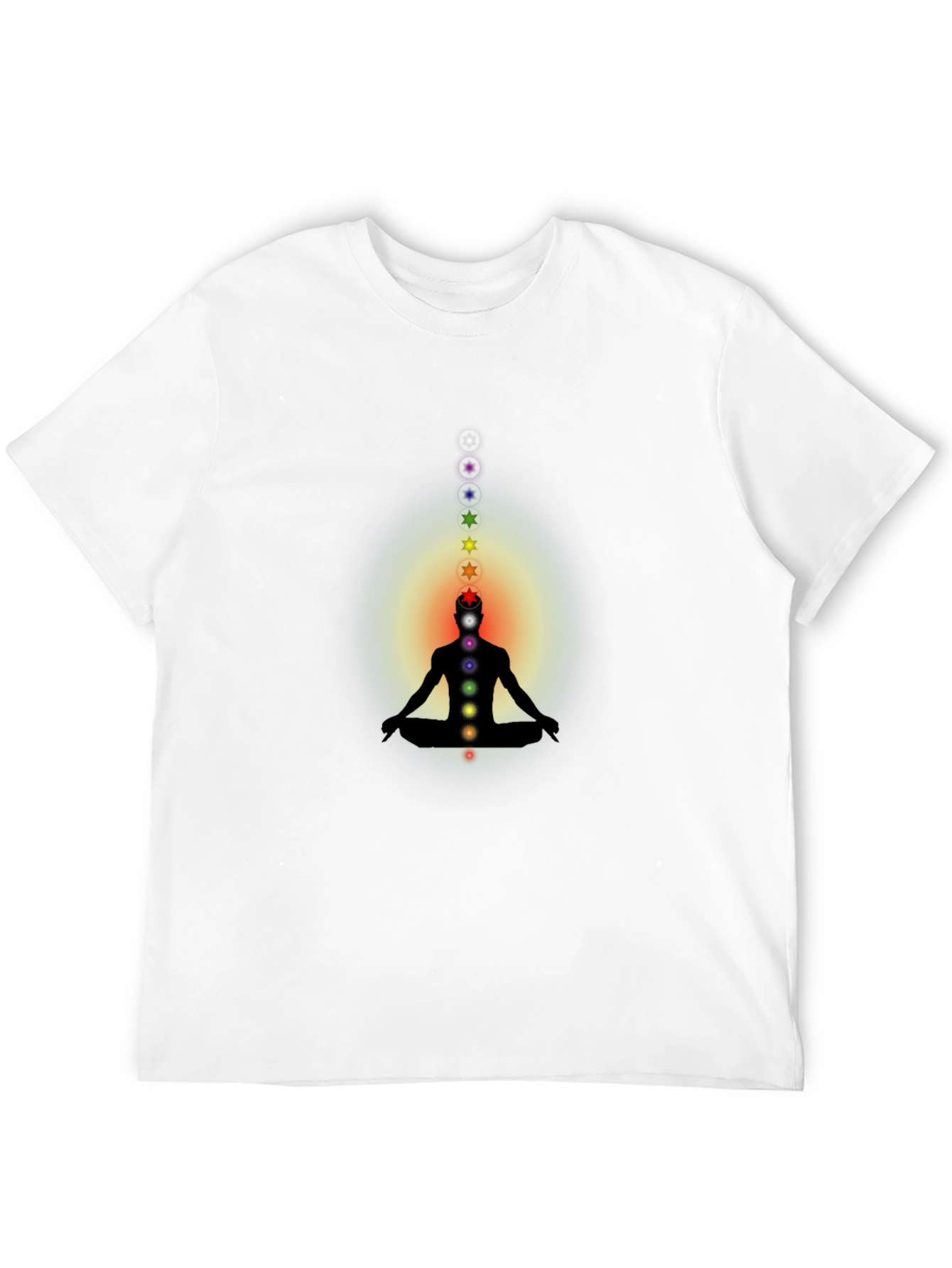 Chakra Meditation Graphic T-Shirt