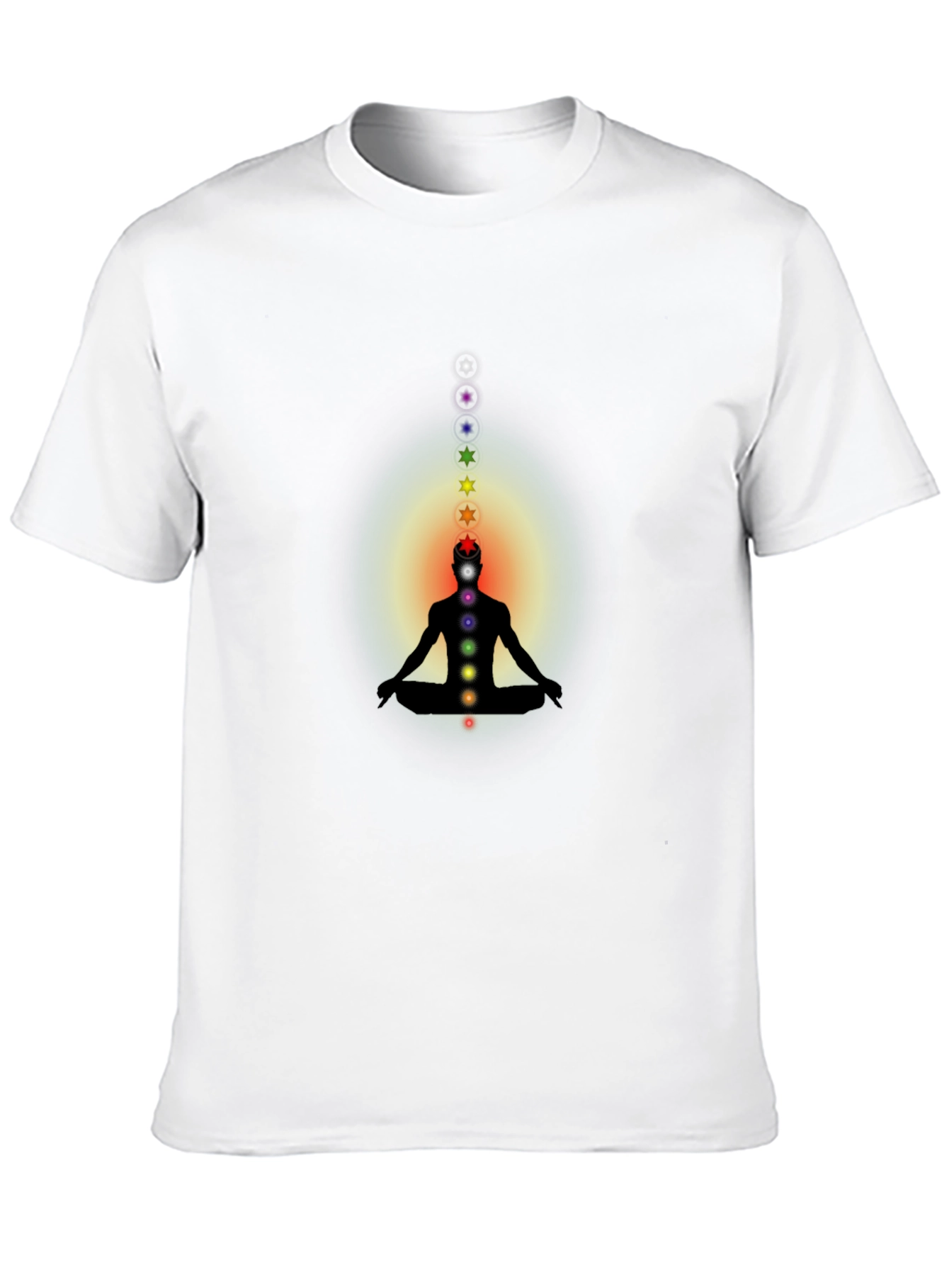 Chakra Meditation Graphic T-Shirt